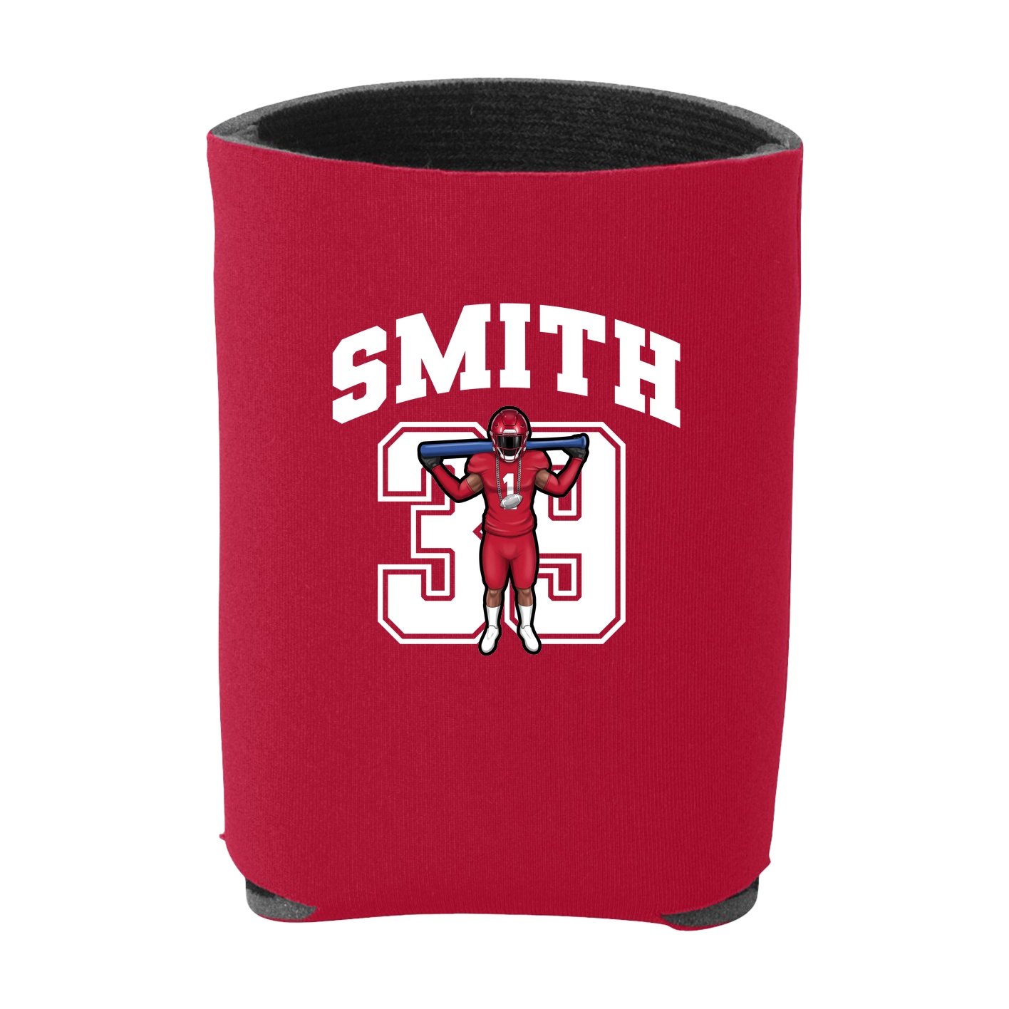 Can Holder — Number in Red