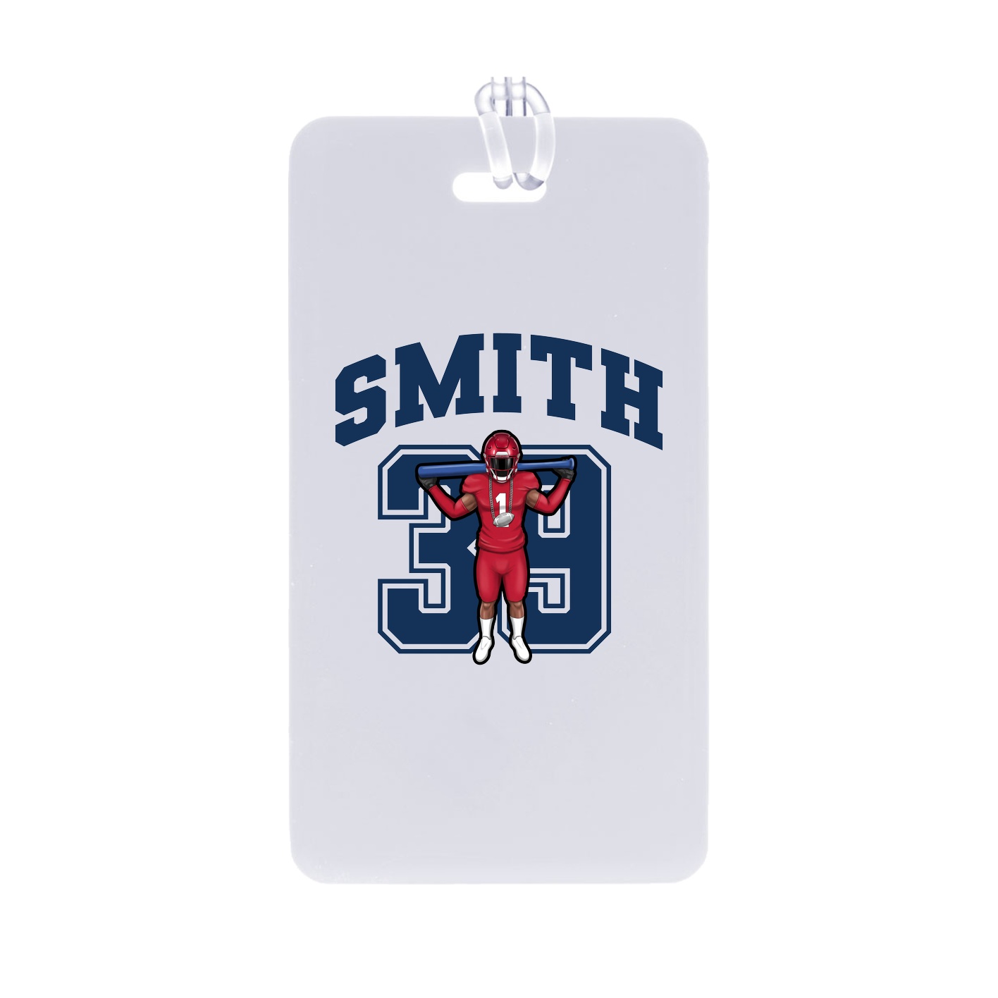 Bag Tag — Number in Classic