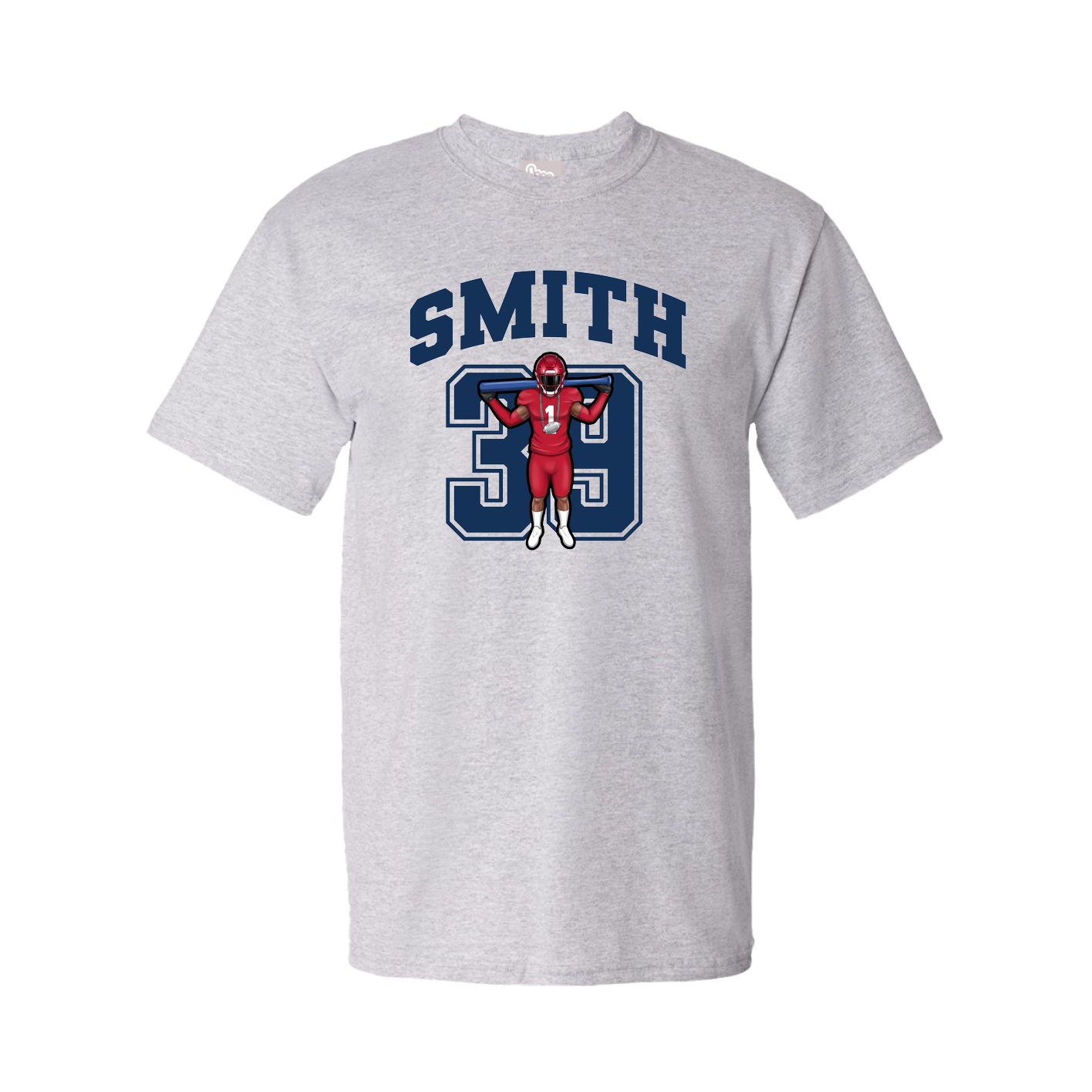 Tee — Number in Grey
