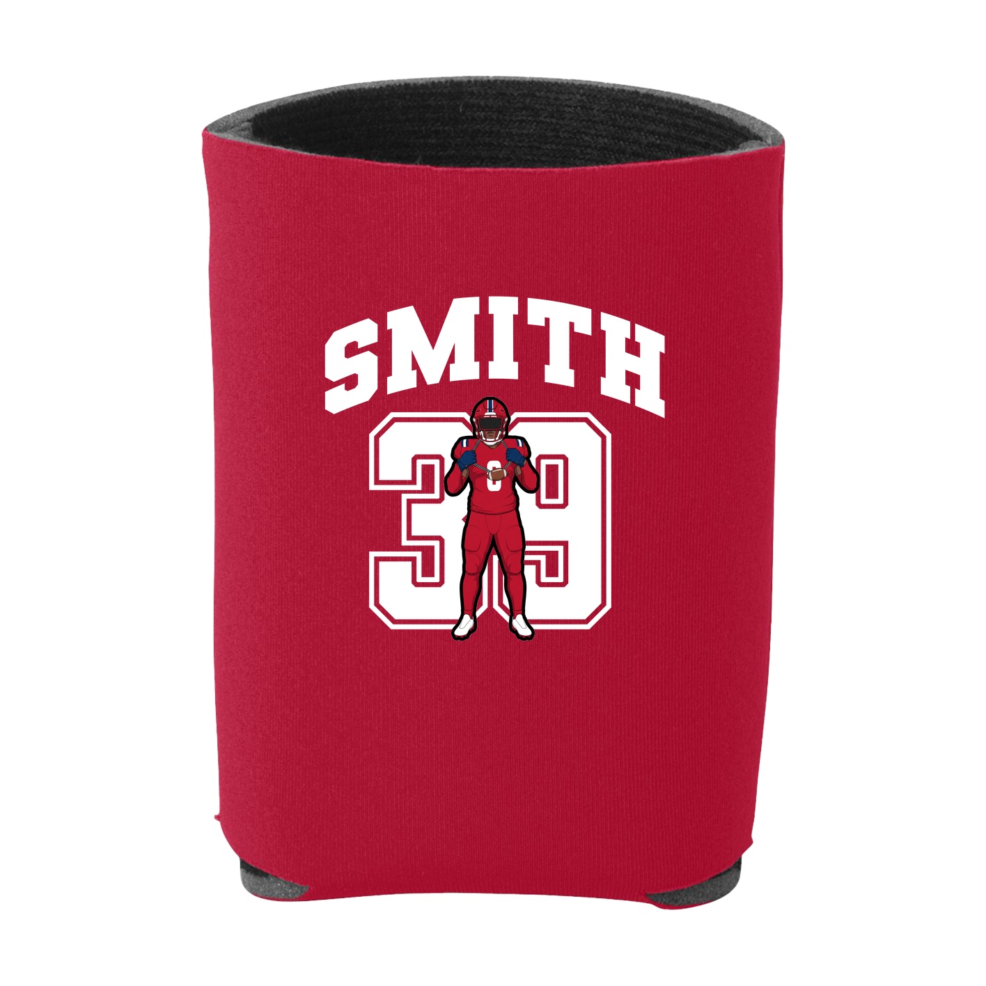 Can Holder — Number in Red
