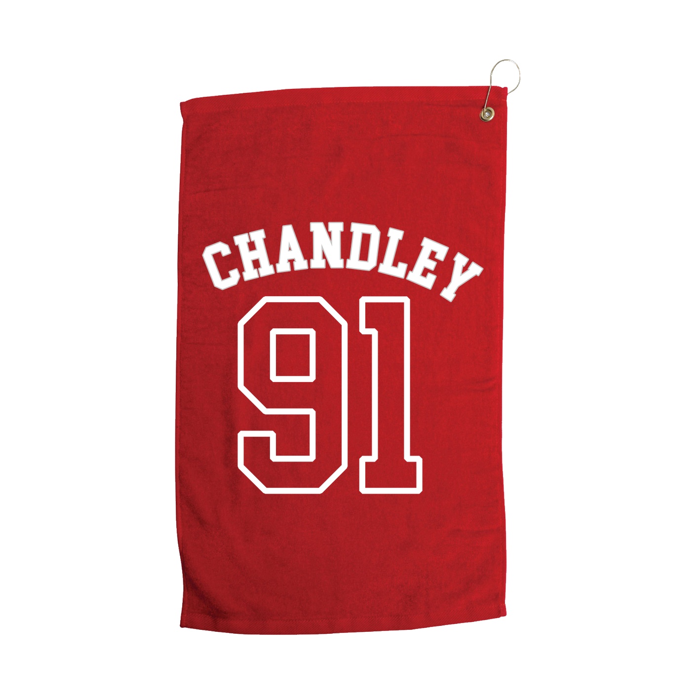 Golf Towel — Shirsey Arch in Red
