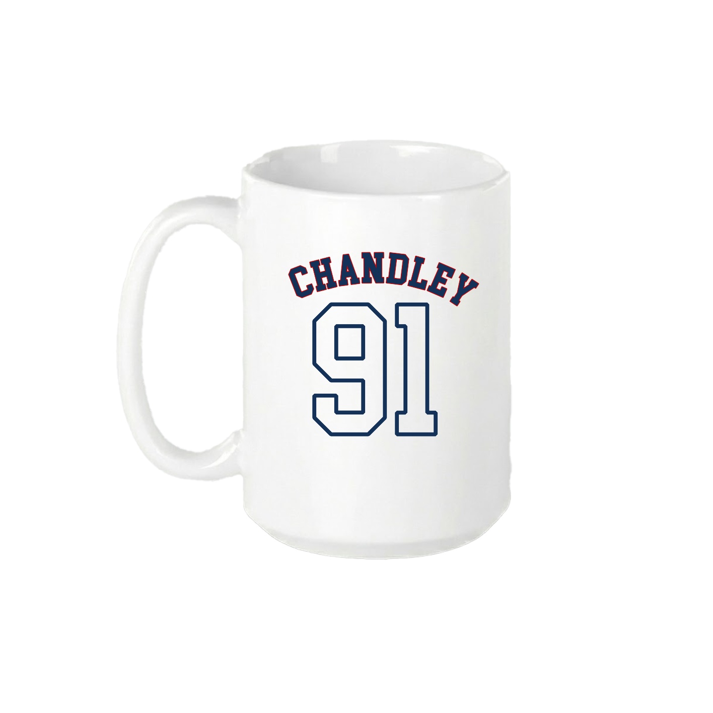 15oz Coffee Mug — Shirsey Arch in White