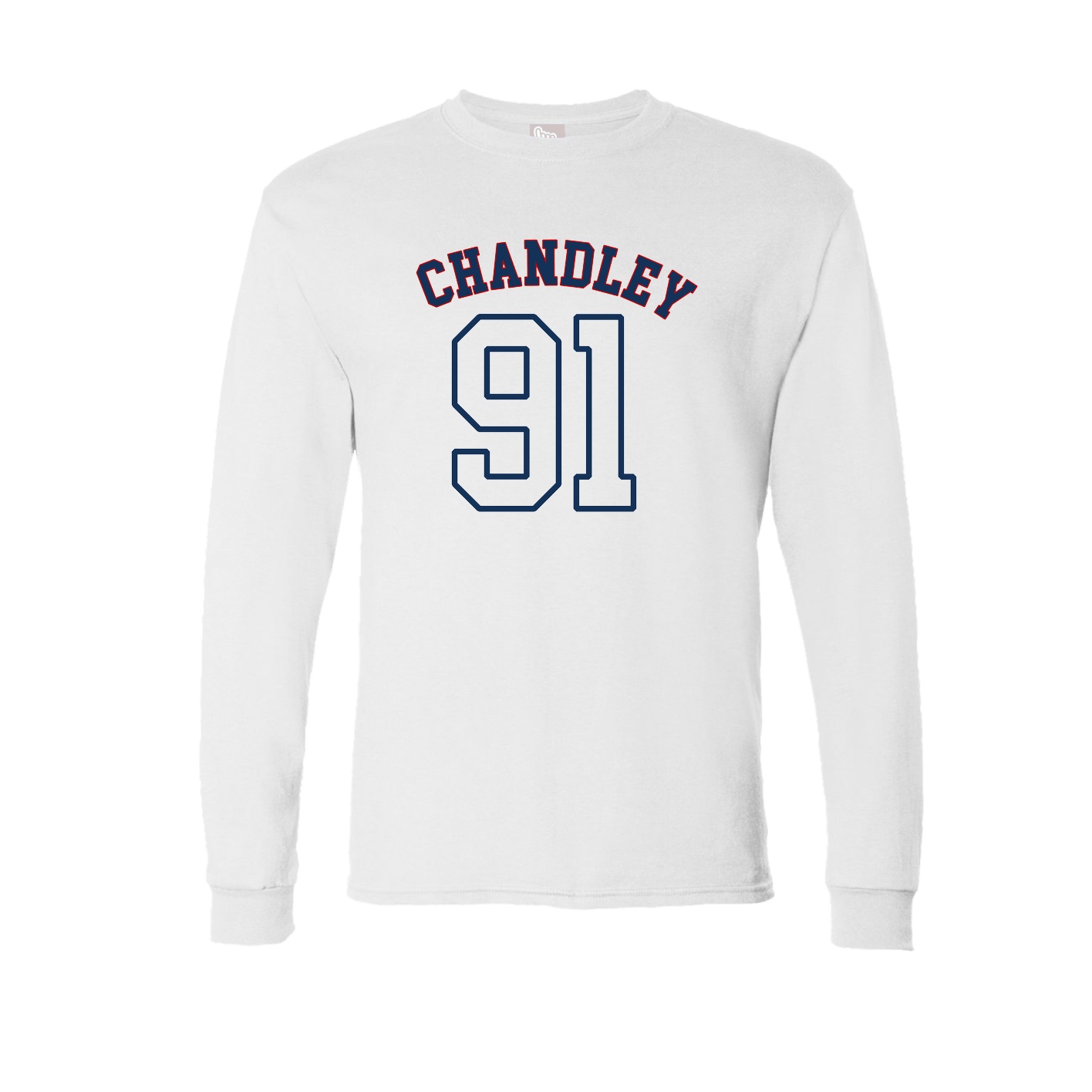 Long Sleeve Tee — Shirsey Arch in White