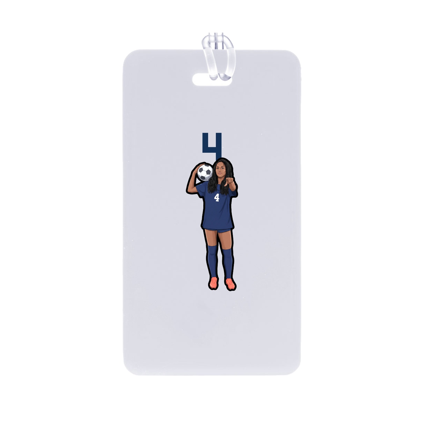 Bag Tag — Number Top in Classic
