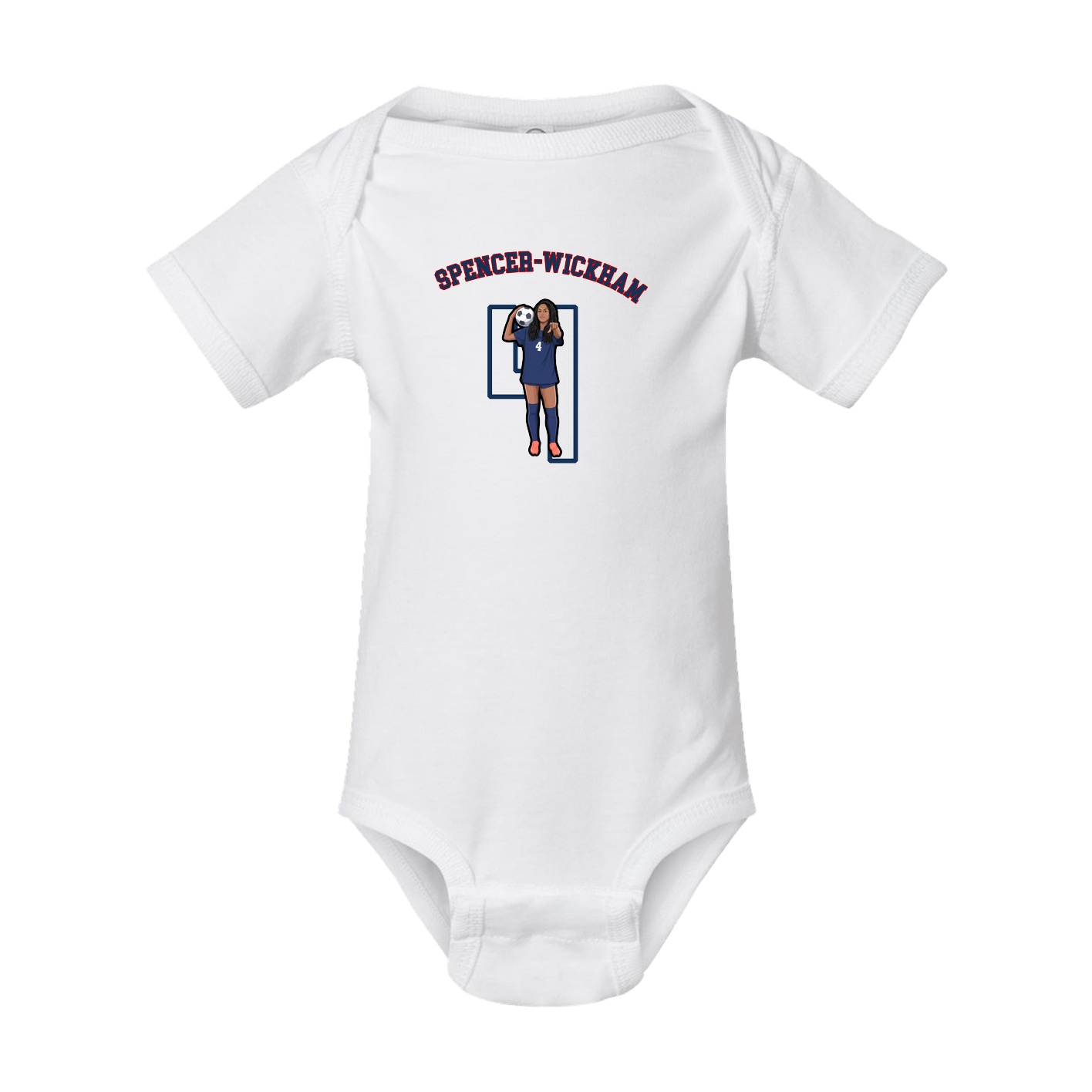 Baby Onesie — Shirsey Arch in White