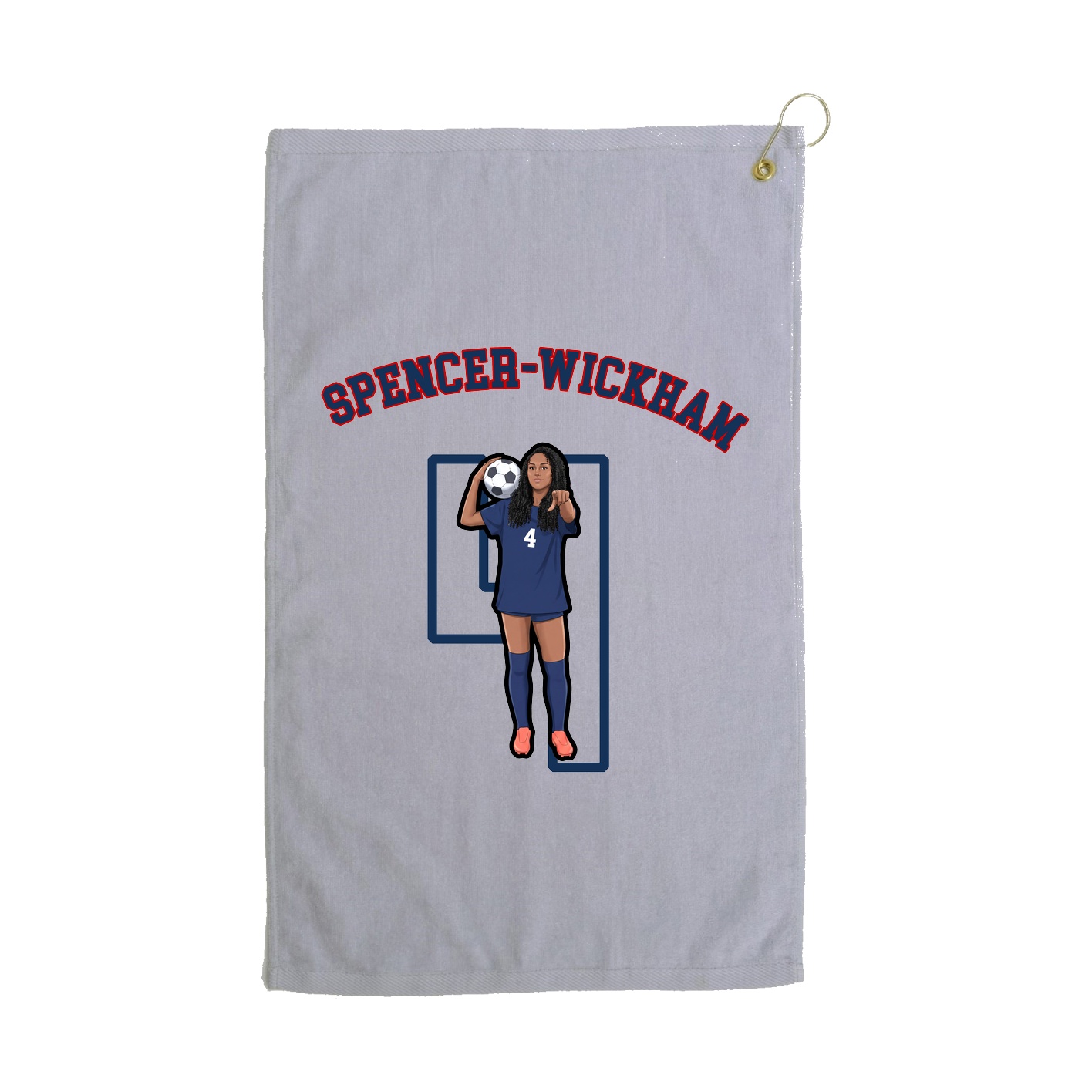 Golf Towel — Shirsey Arch in Grey
