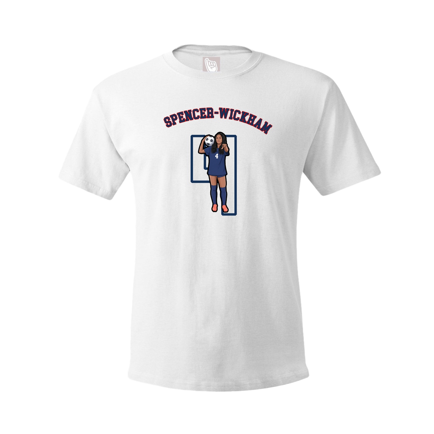 Youth Tee — Shirsey Arch in White