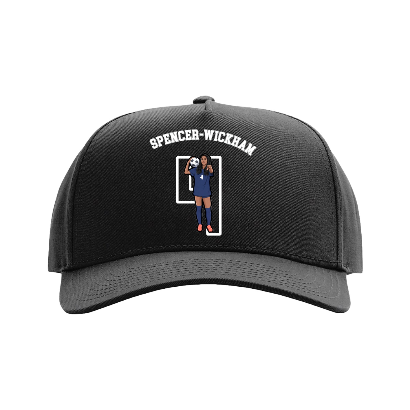 Full Fabric Five-Panel Champ Cap