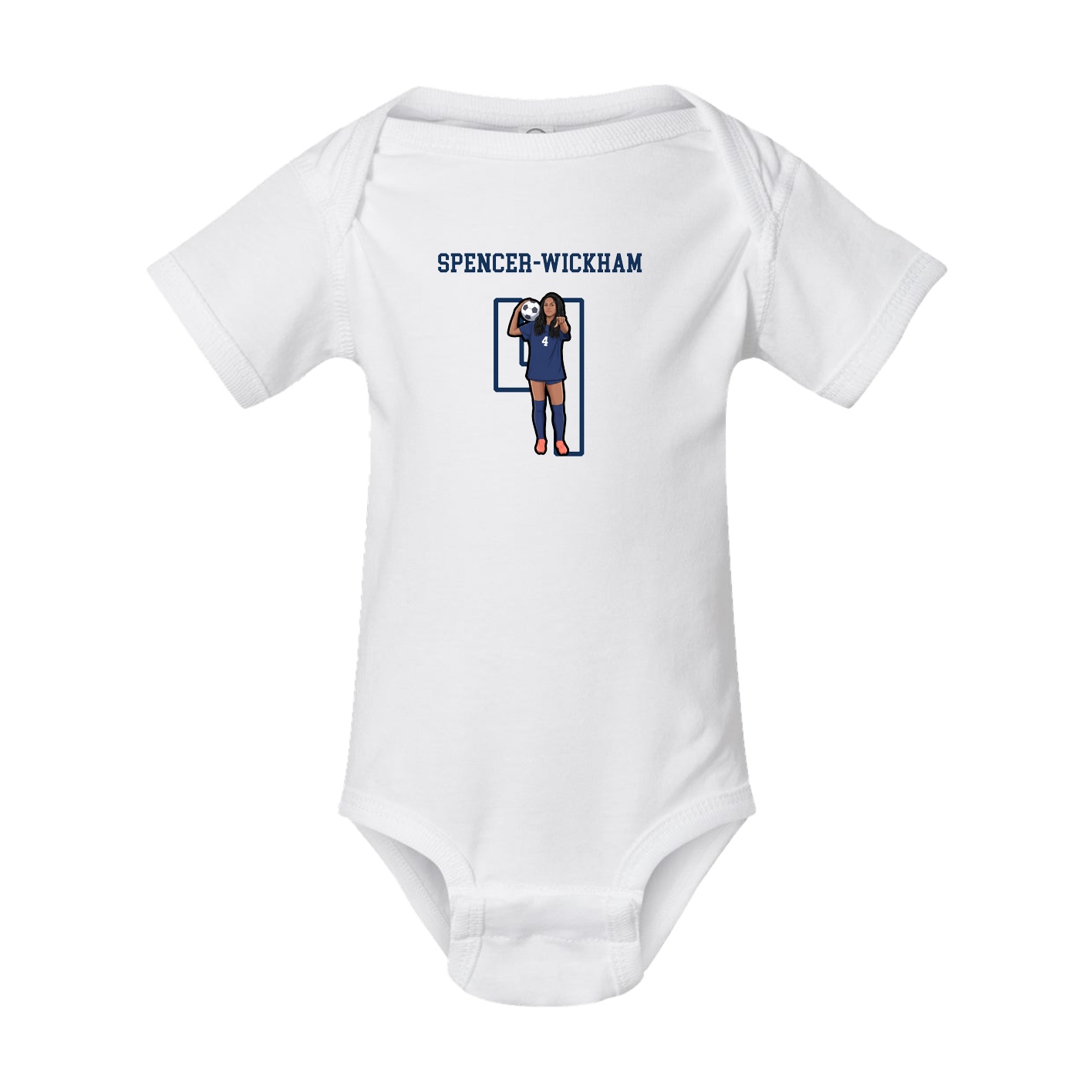 Baby Onesie — Shirsey in White