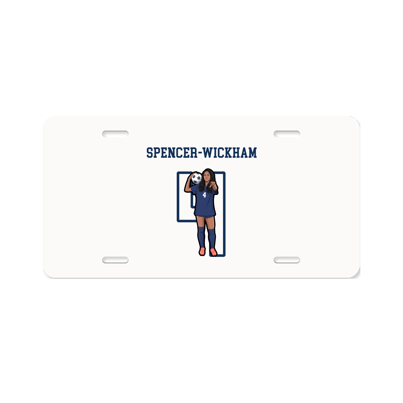 License Plate — Shirsey in Classic