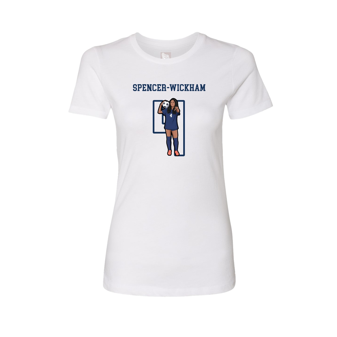 Fitted Women's Tee — Shirsey in White