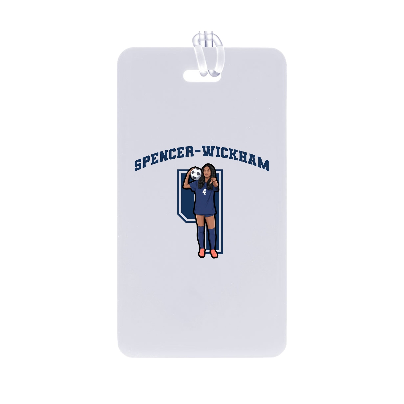 Bag Tag — Number in Classic