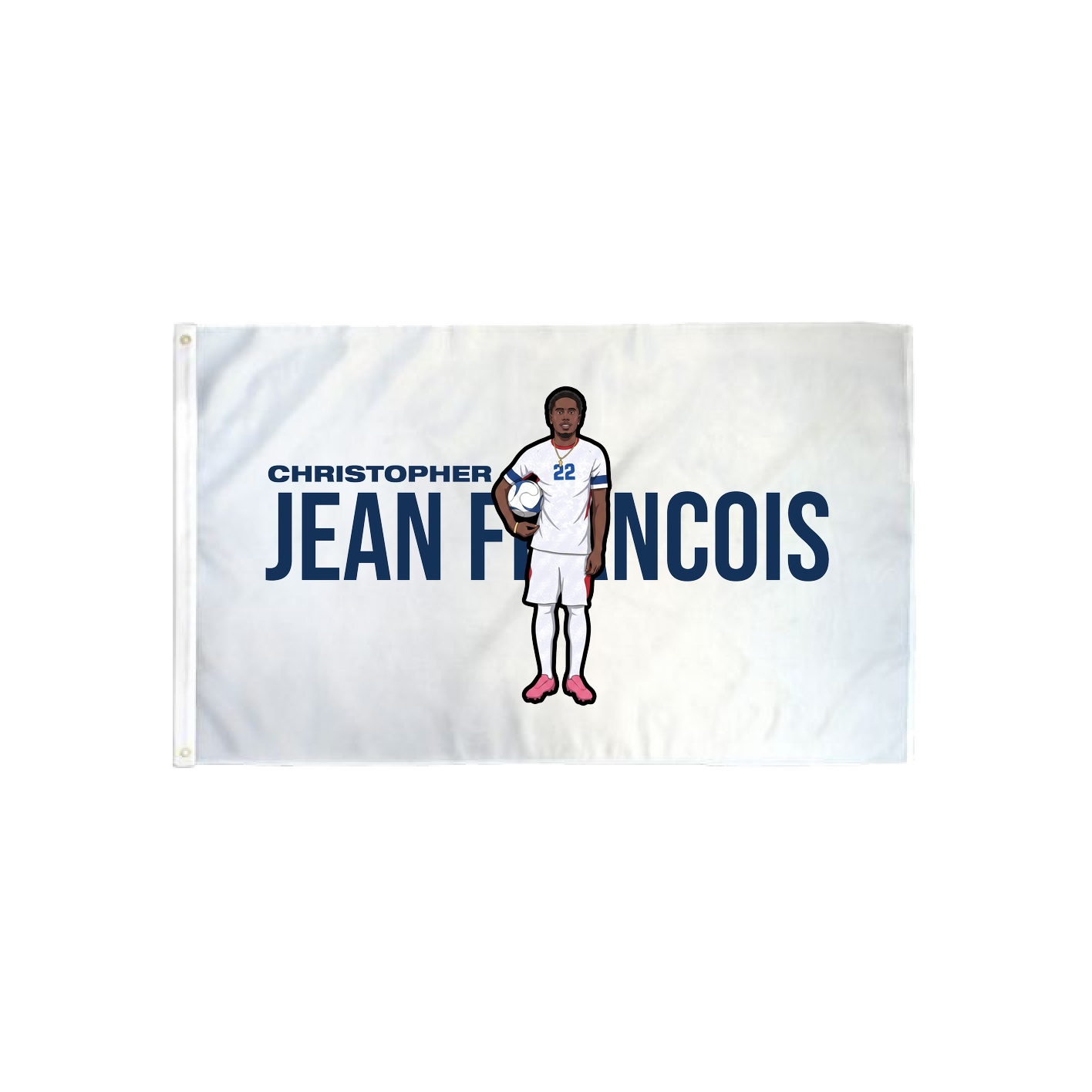 3x5 Flag — Player Name in Classic