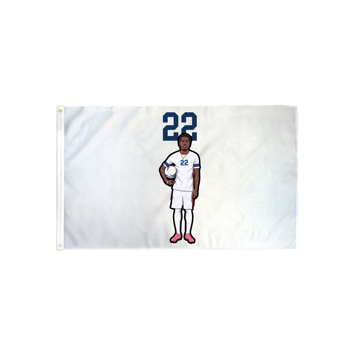 3x5 Flag — Number Top in Classic