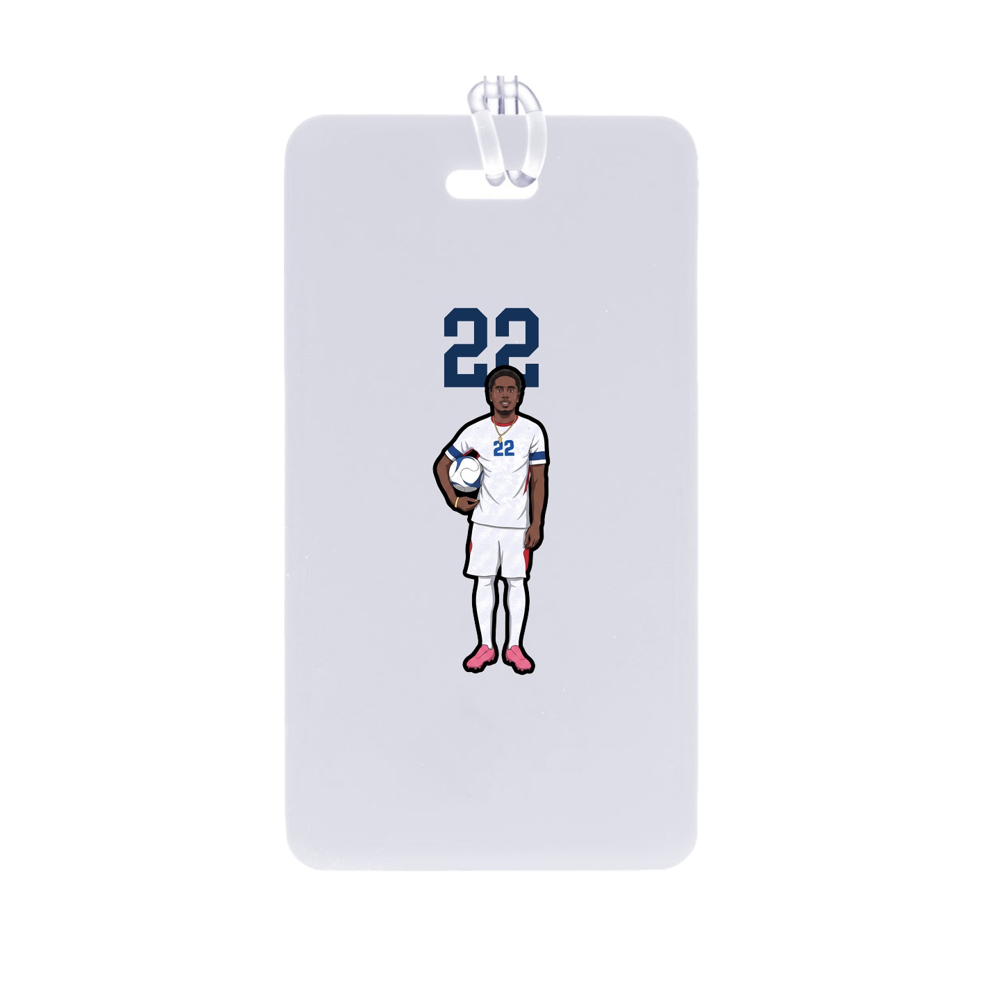 Bag Tag — Number Top in Classic