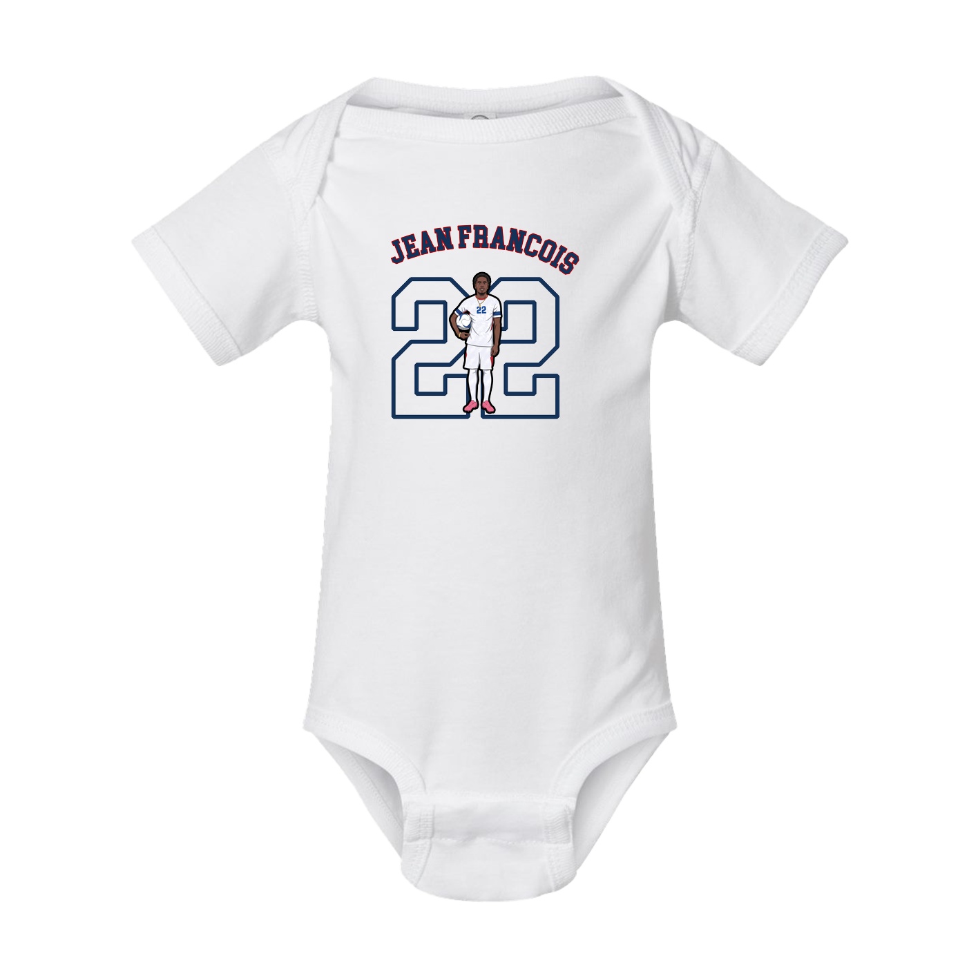 Baby Onesie — Shirsey Arch in White