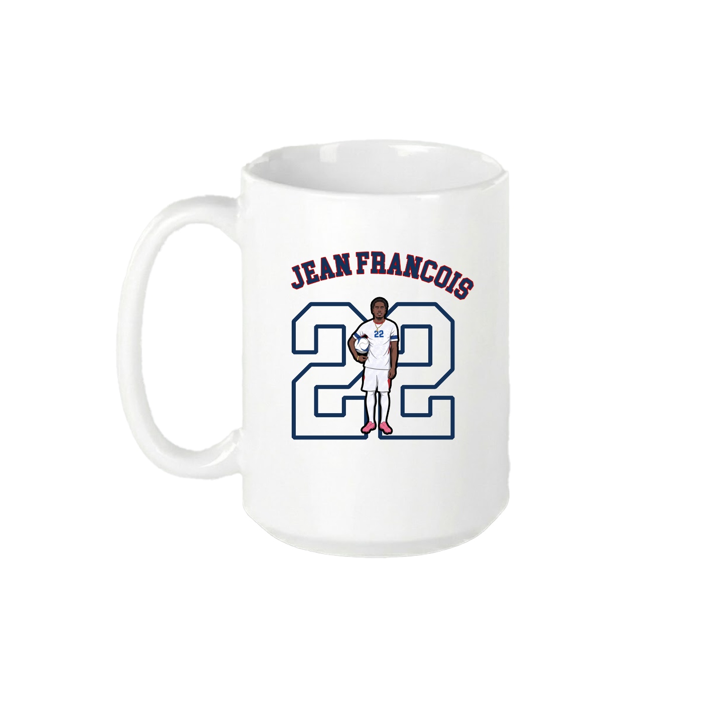 15oz Coffee Mug — Shirsey Arch in White