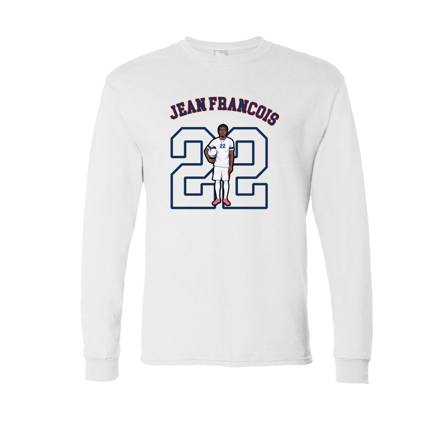 Long Sleeve Tee — Shirsey Arch in White