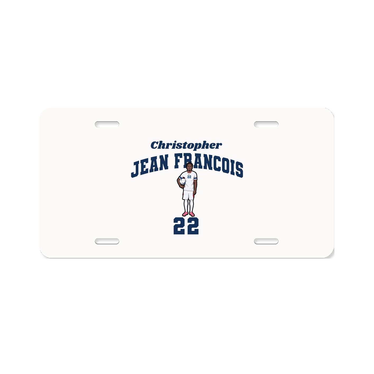 License Plate — Signature Arch in Classic