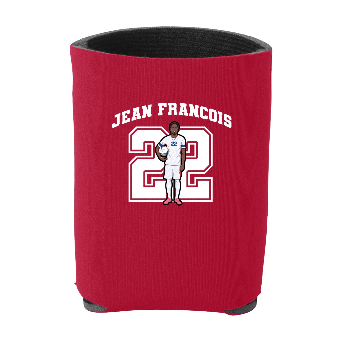 Can Holder — Number in Red