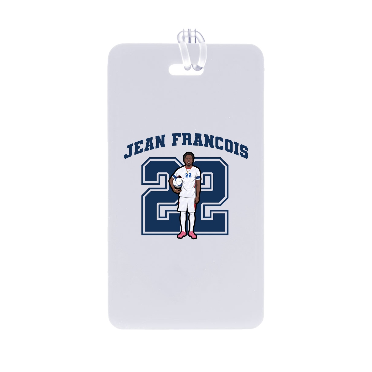 Bag Tag — Number in Classic