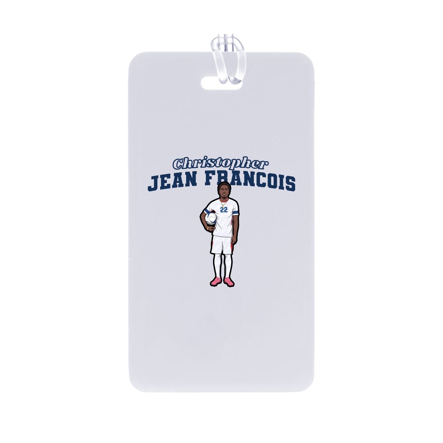 Bag Tag — Name Arch in Classic