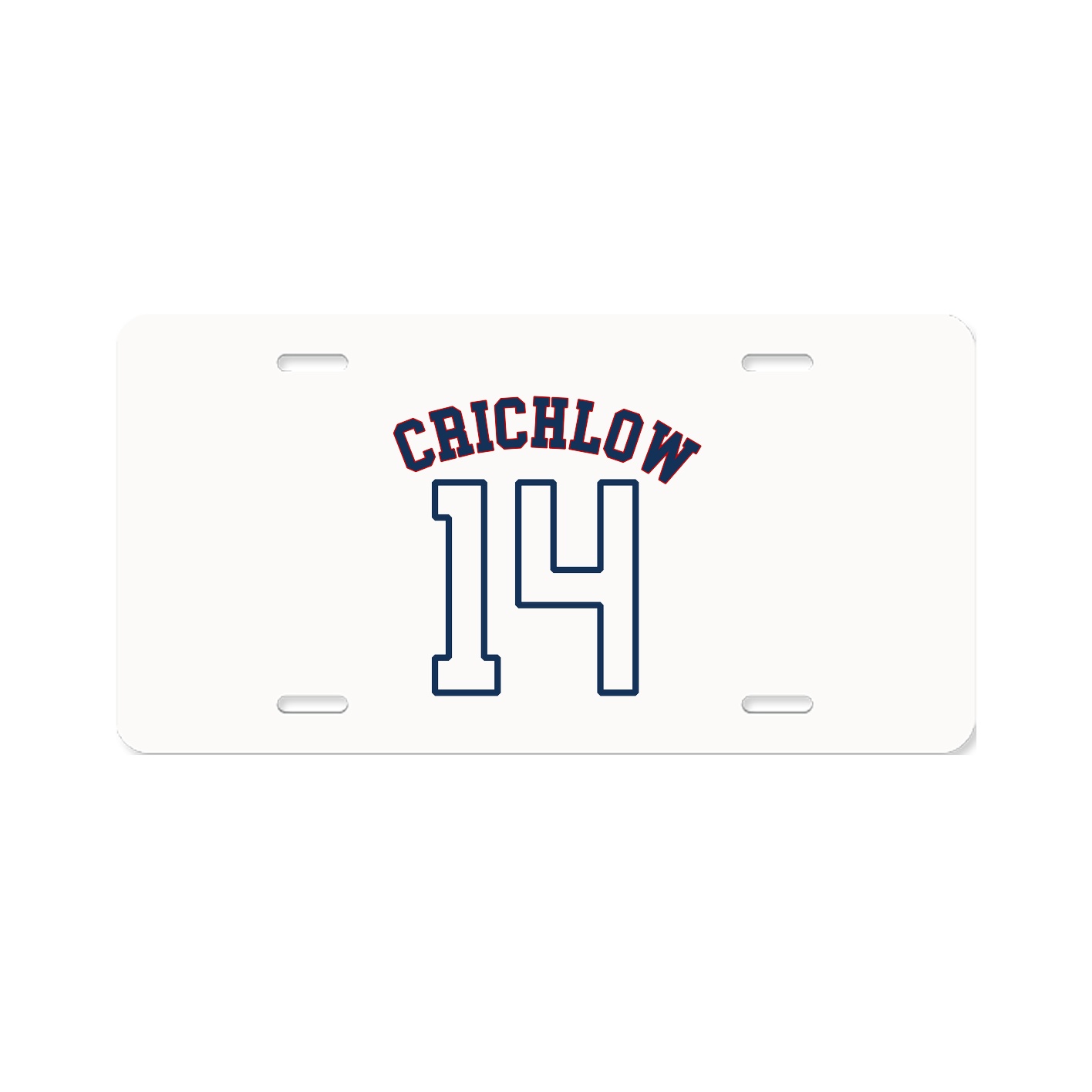 License Plate — Shirsey Arch in Classic