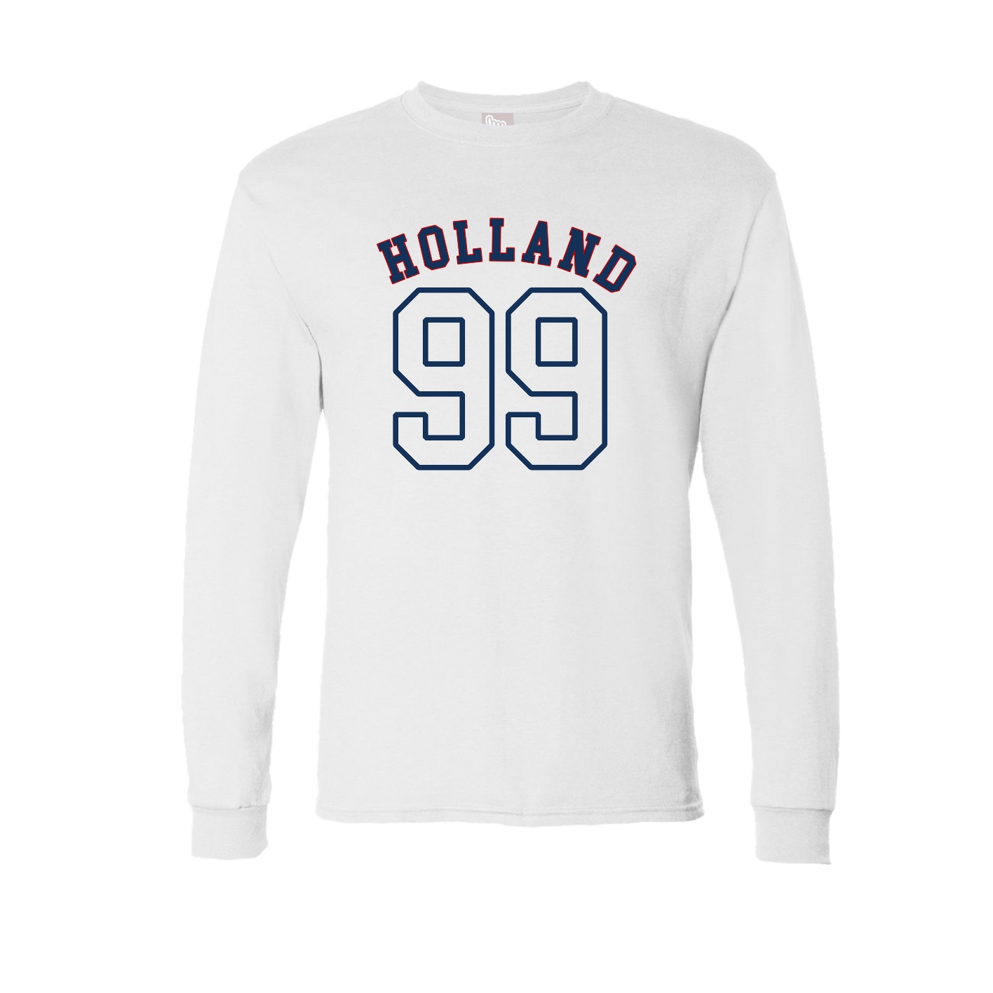 Long Sleeve Tee — Shirsey Arch in White