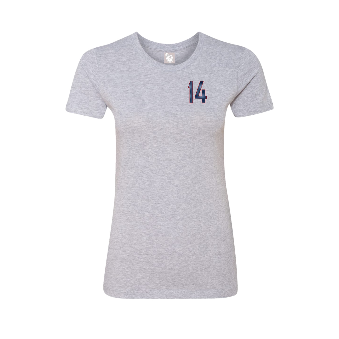 Womens Tee — Front Shirsy in Grey