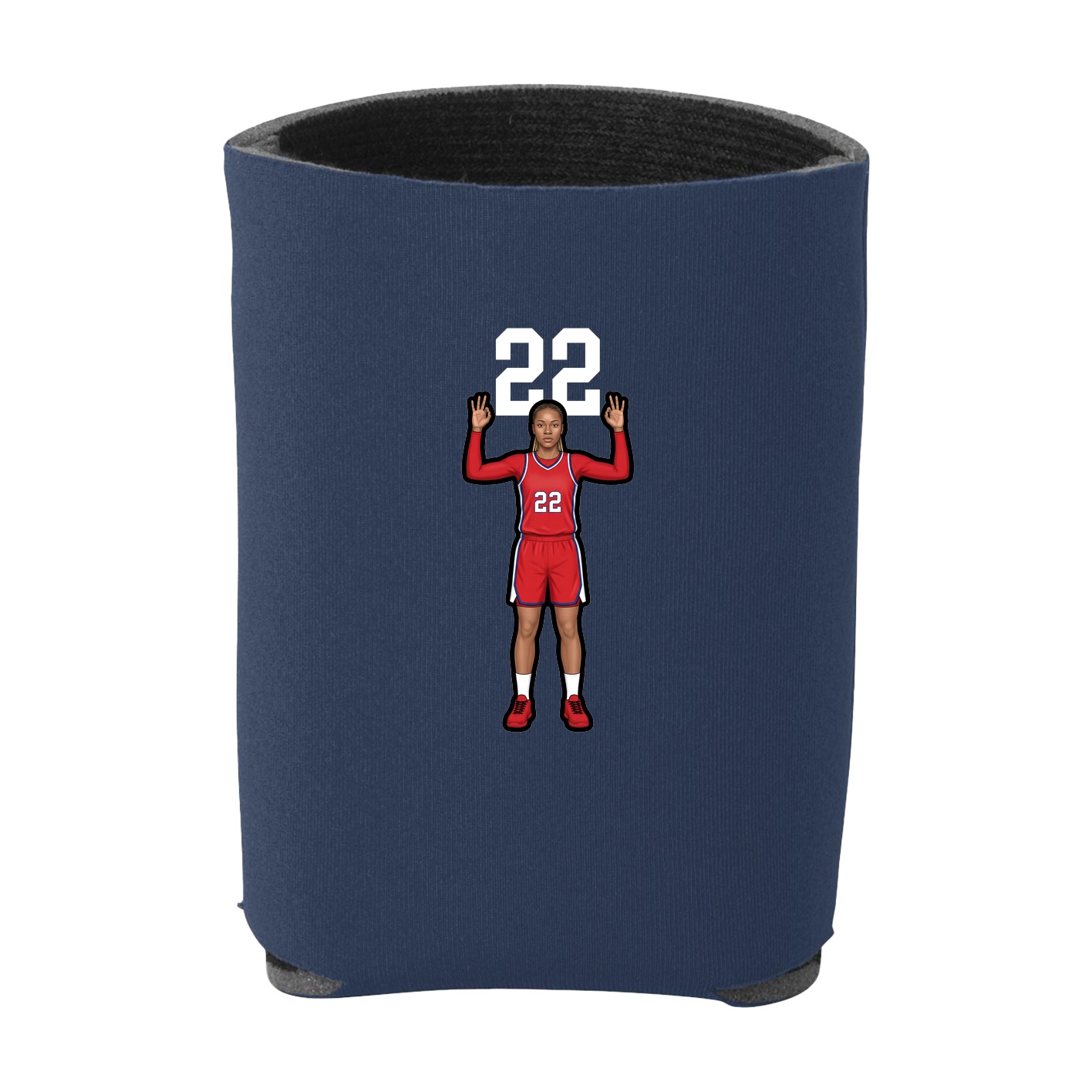 Can Holder — Number Top in Navy