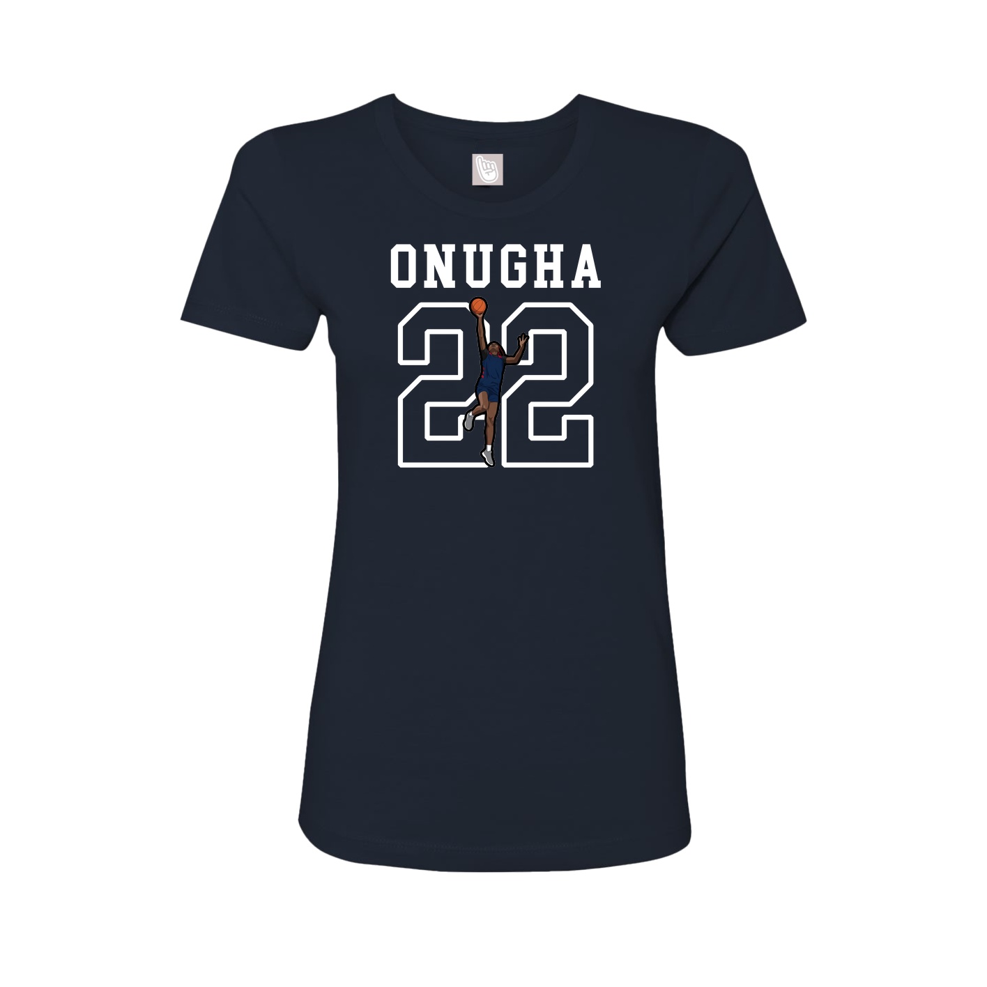 Fitted Women's Tee — Shirsey in Navy