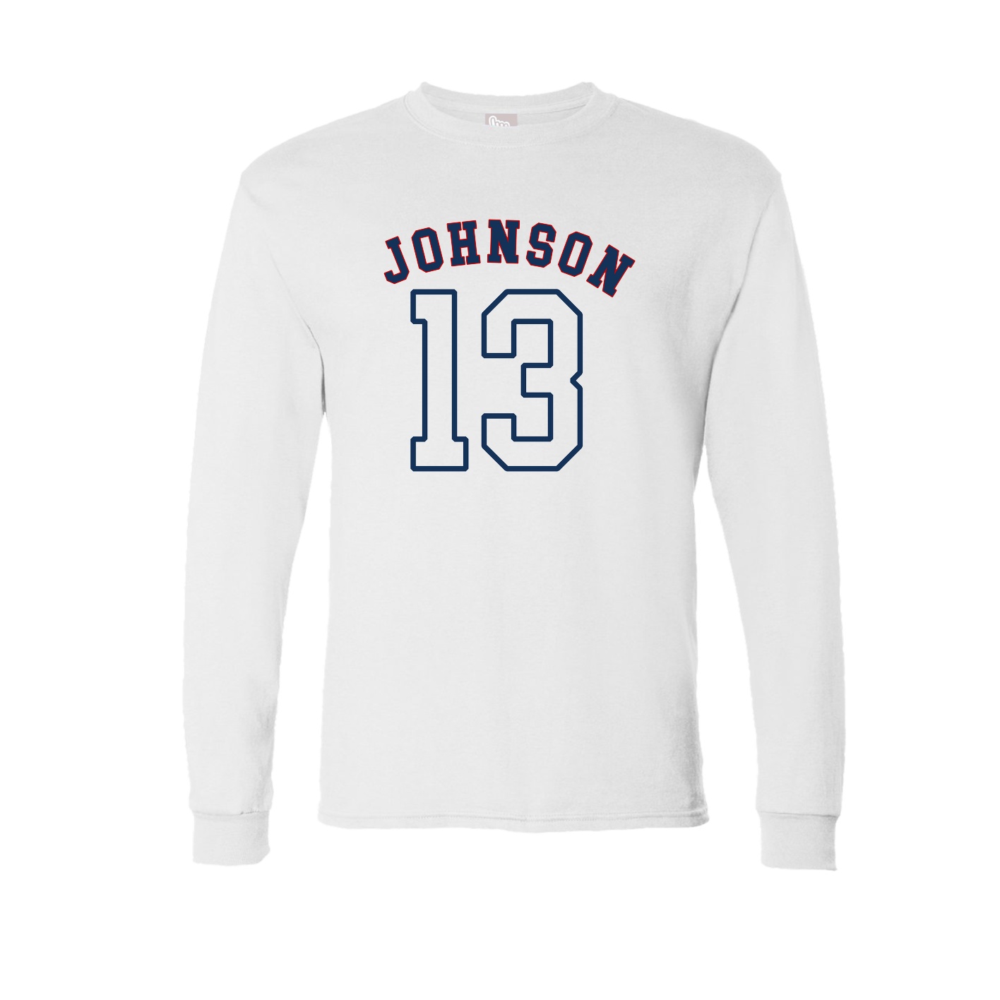 Long Sleeve Tee — Shirsey Arch in White