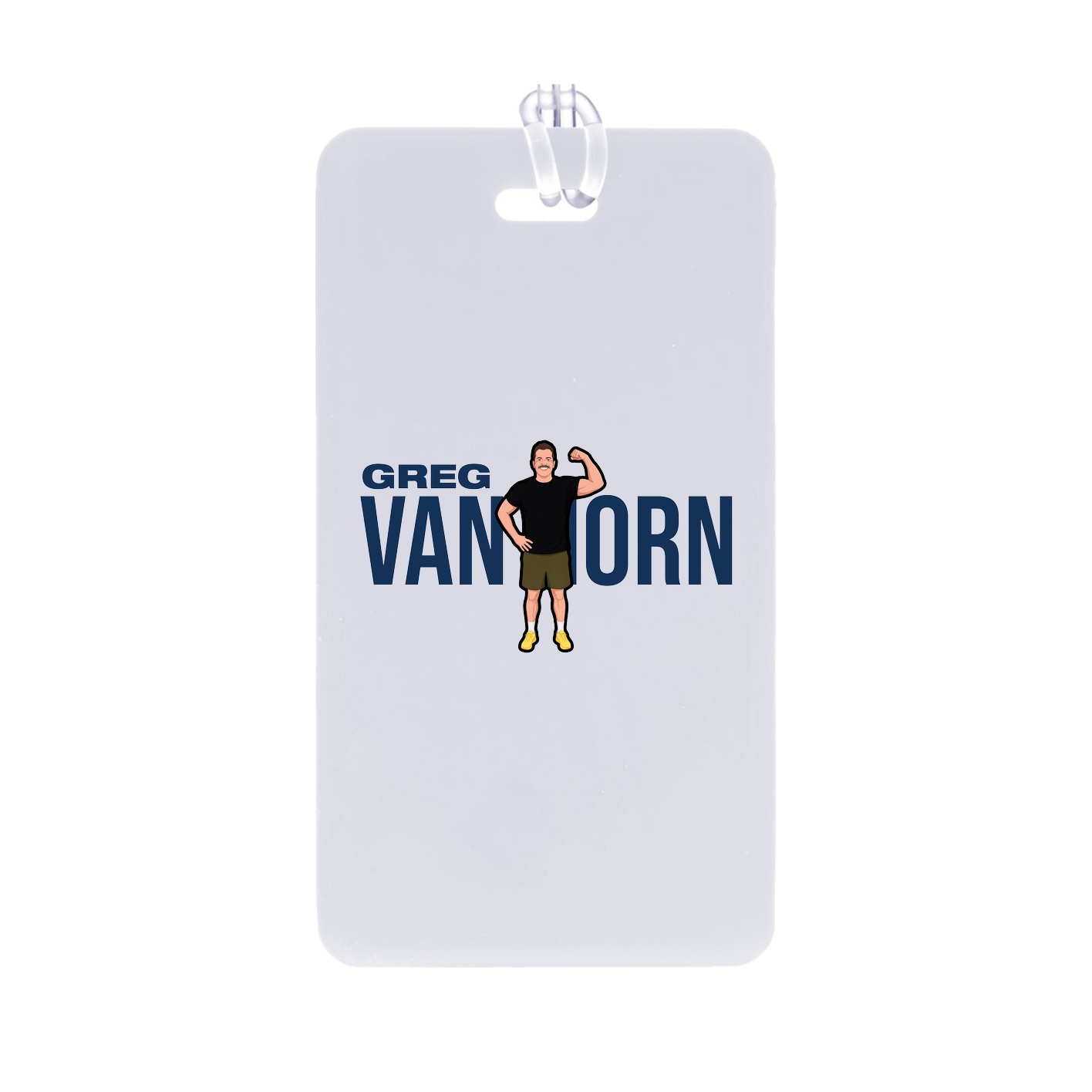 Bag Tag — Player Name in Classic