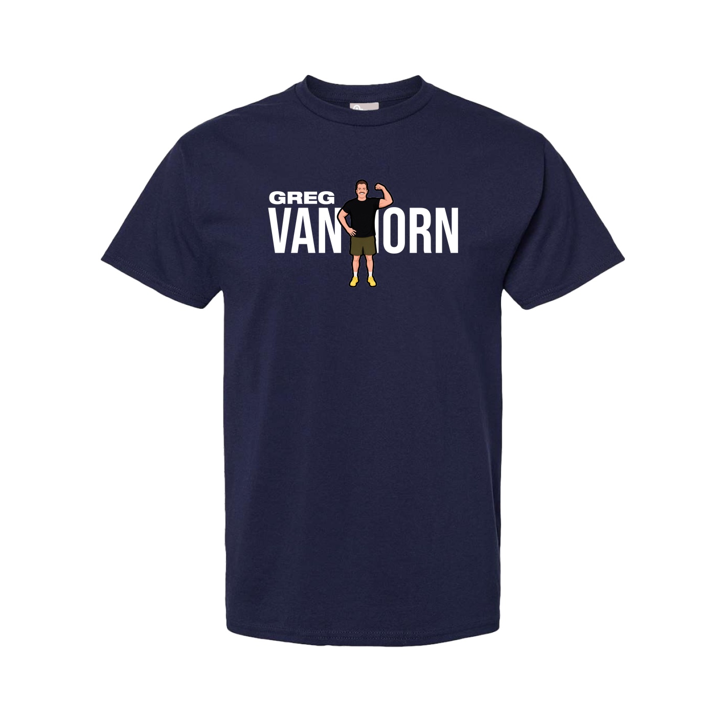 Tee — Player Name in Navy