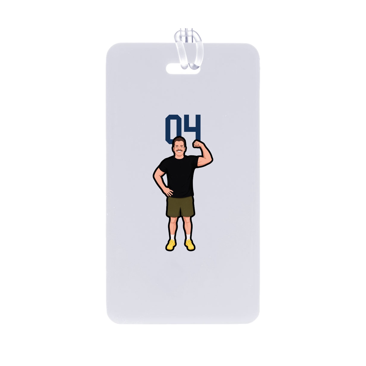 Bag Tag — Number Top in Classic
