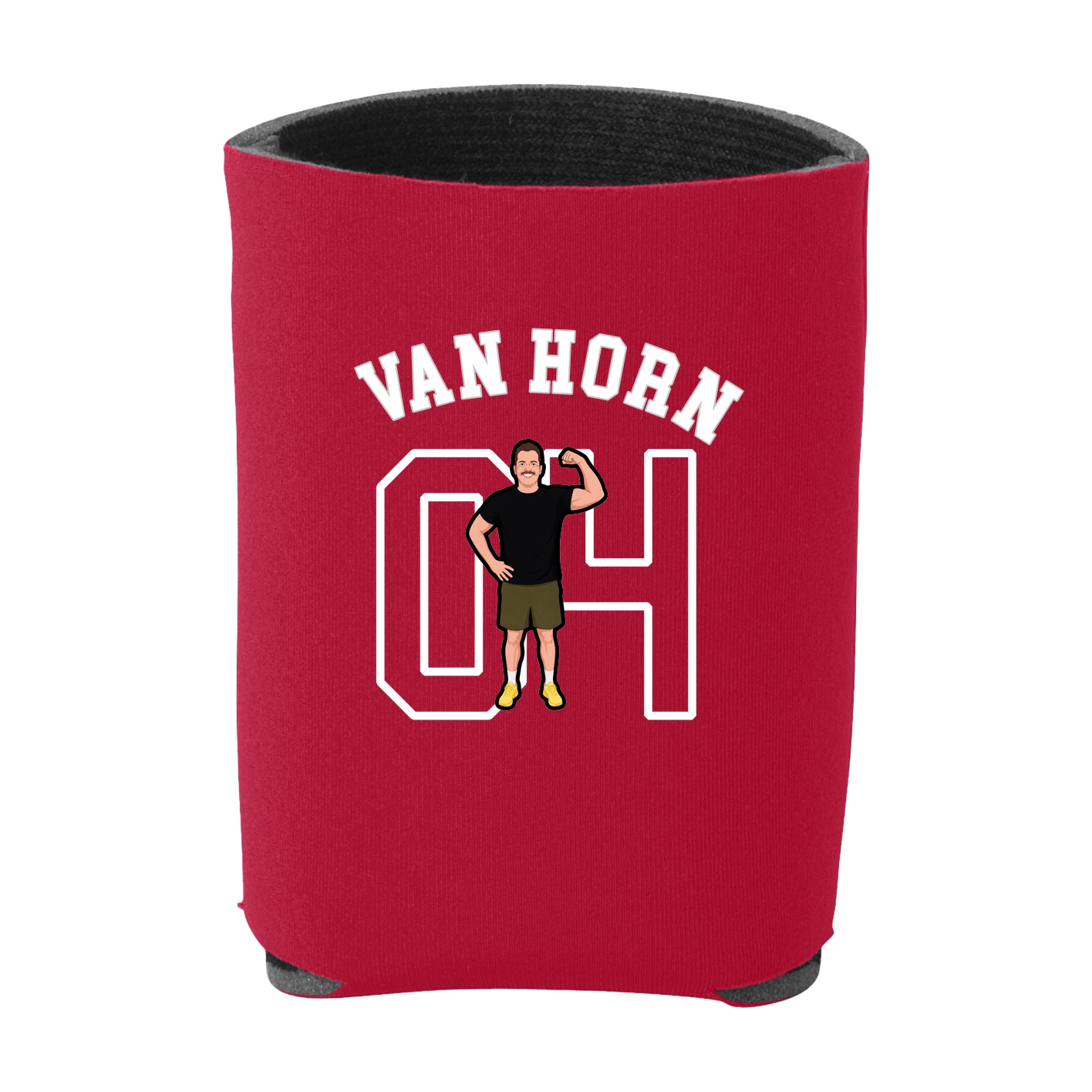 Can Holder — Shirsey Arch in Red
