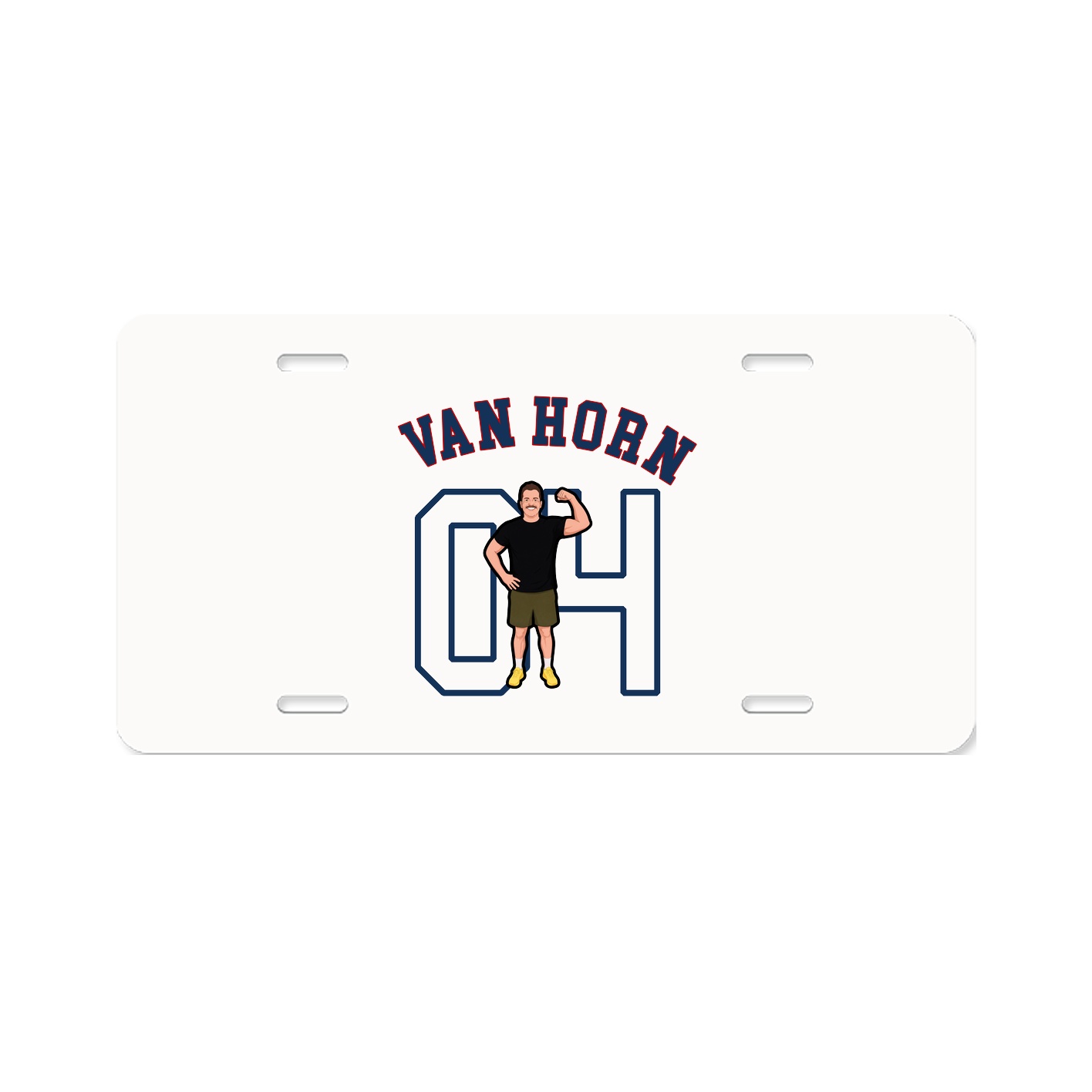 License Plate — Shirsey Arch in Classic
