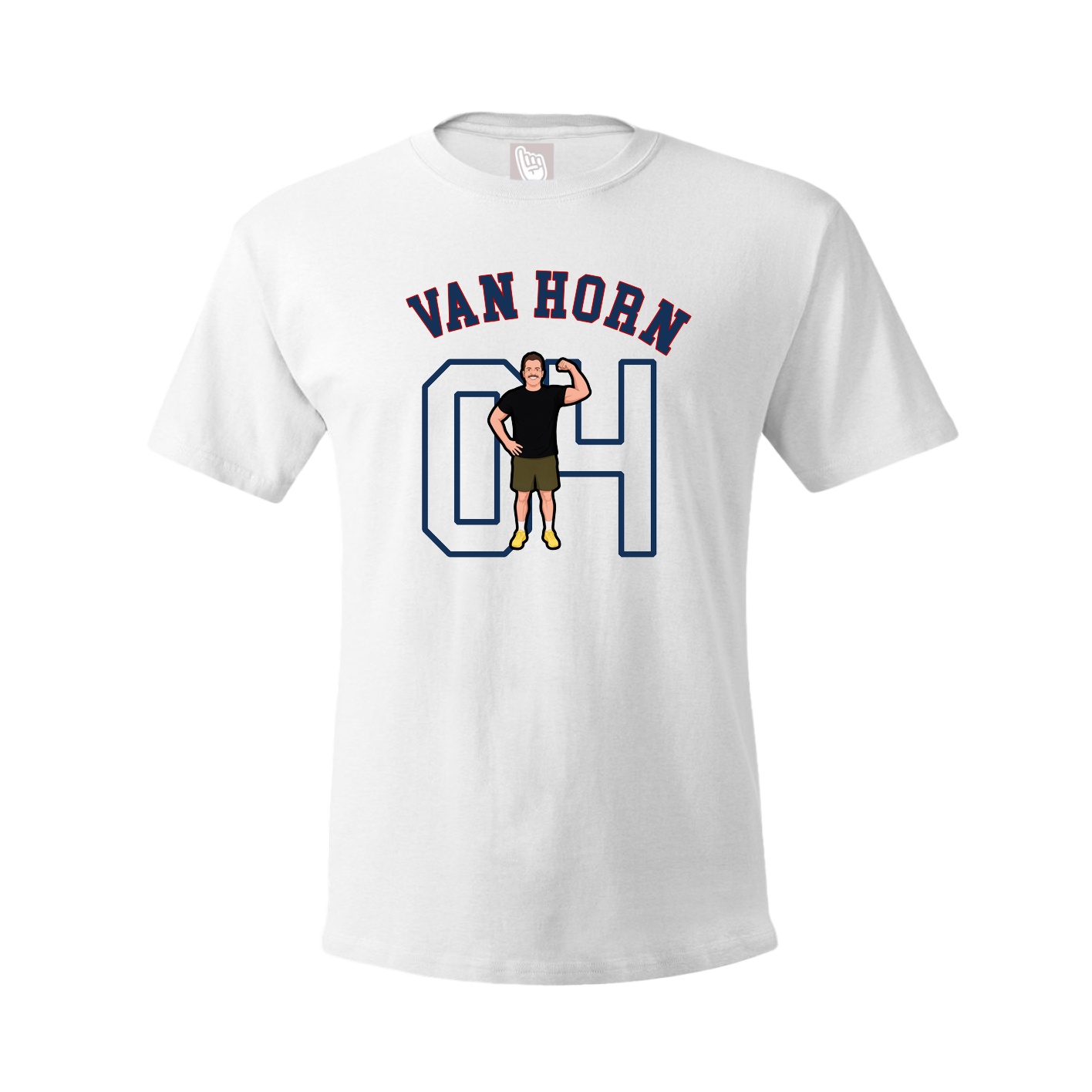 Tee — Shirsey Arch in White