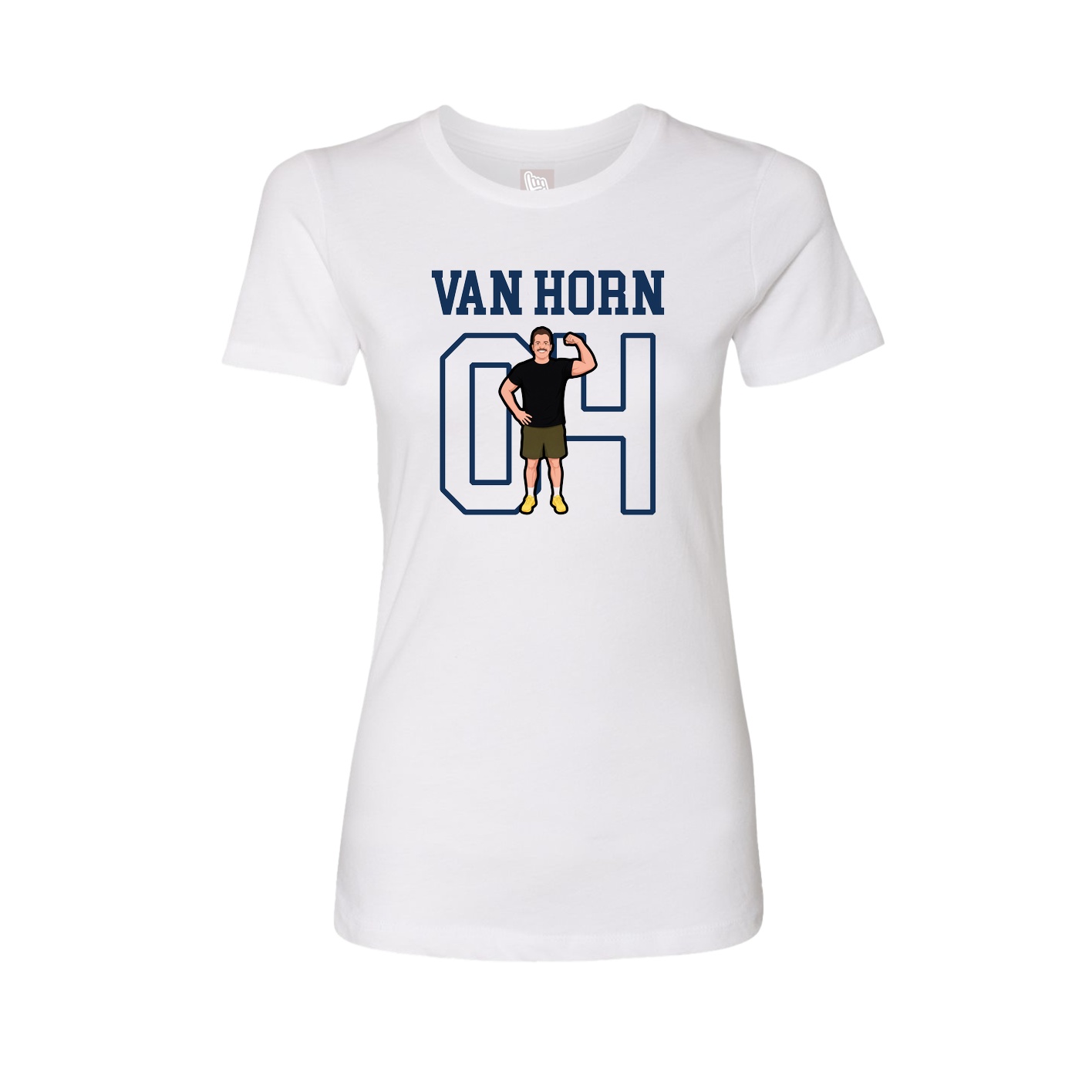 Fitted Women's Tee — Shirsey in White
