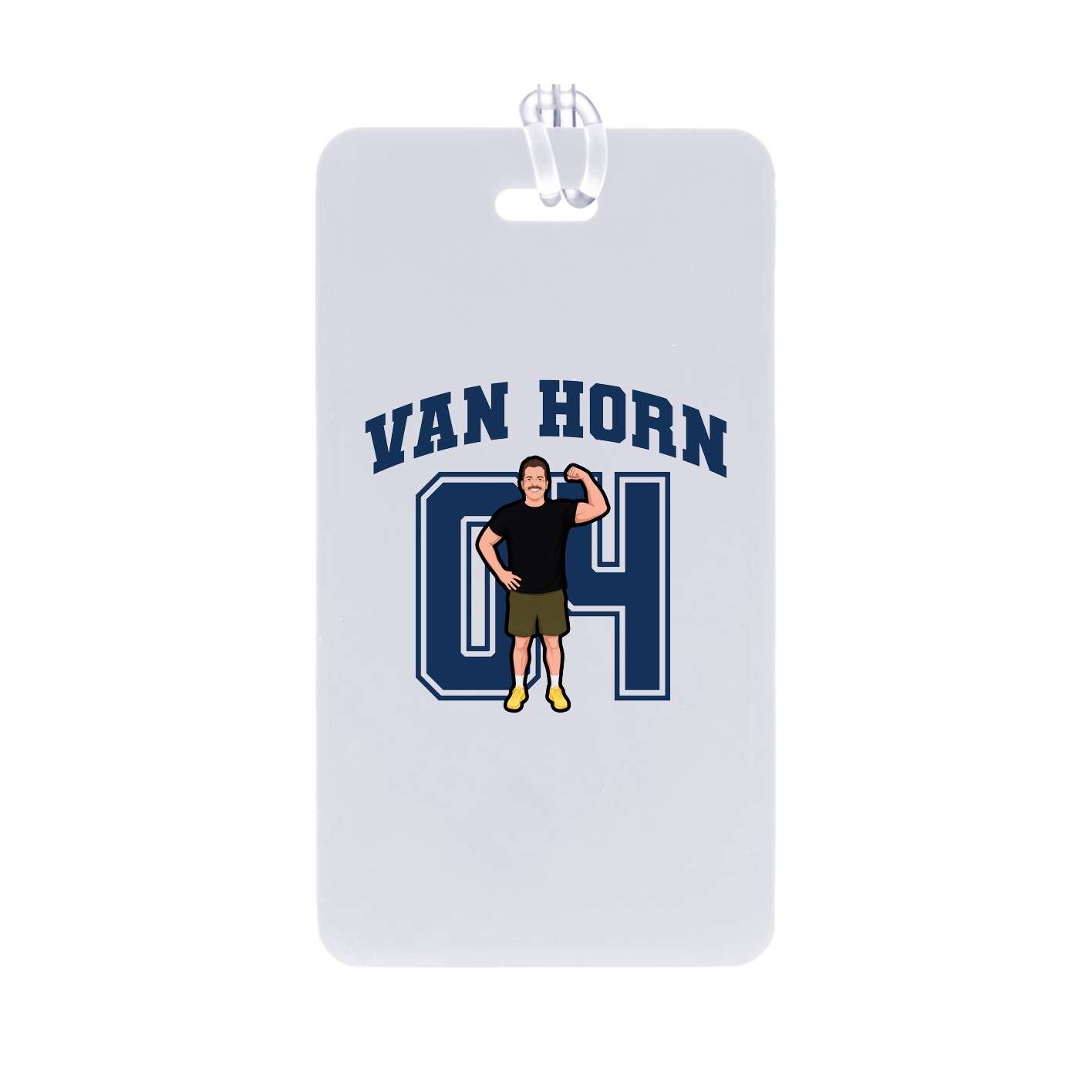 Bag Tag — Number in Classic