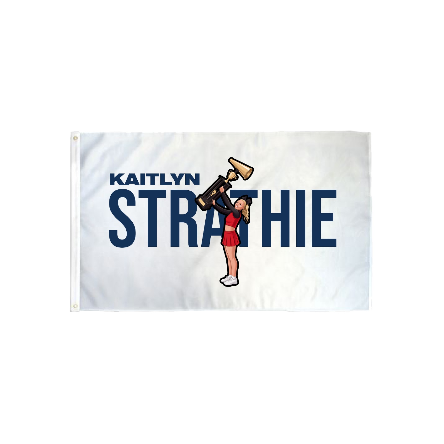3x5 Flag — Player Name in Classic