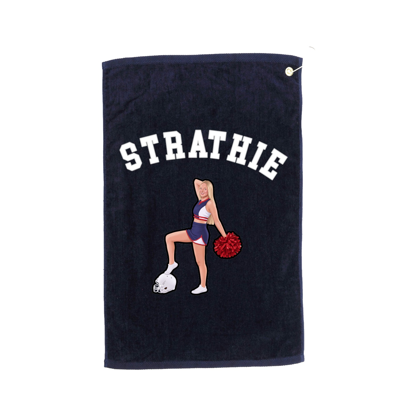 Golf Towel — Shirsey Arch in Navy