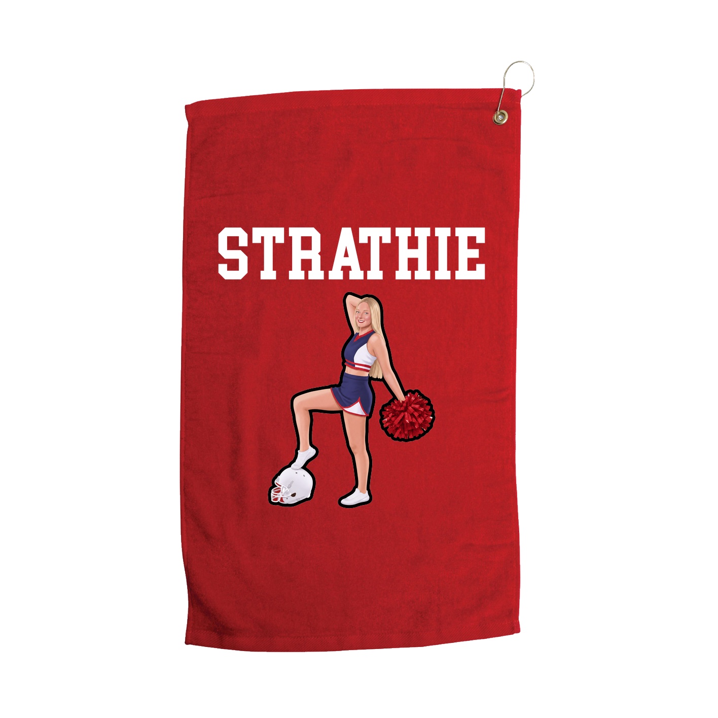 Golf Towel — Shirsey in Red