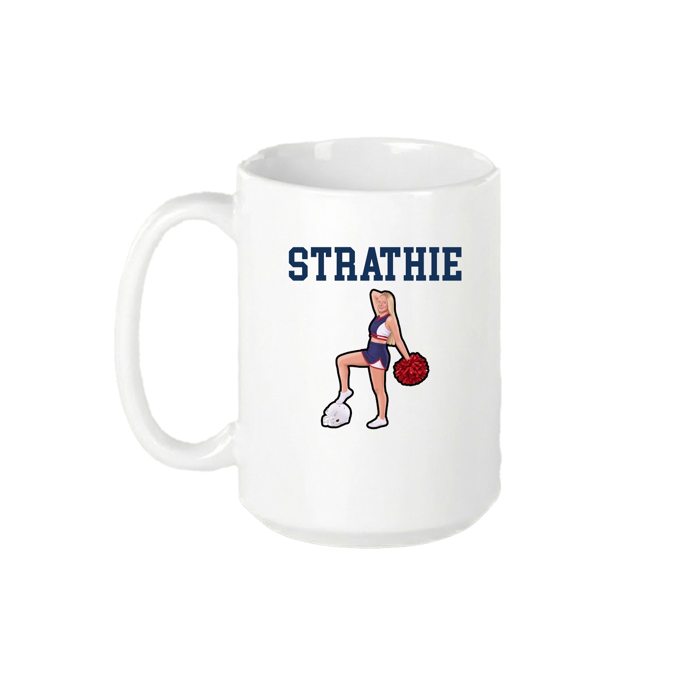 15oz Coffee Mug — Shirsey in White