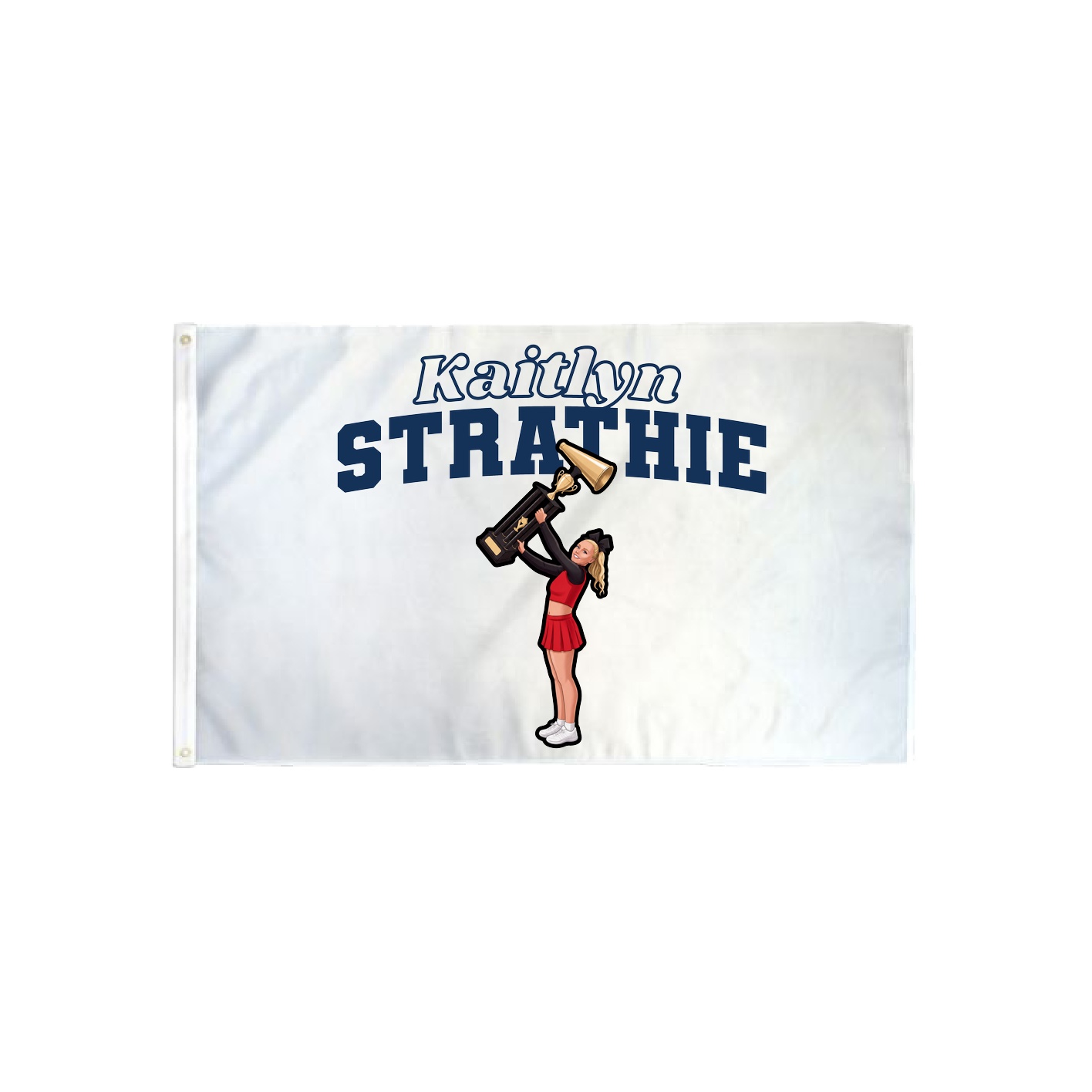 3x5 Flag — Name Arch in Classic
