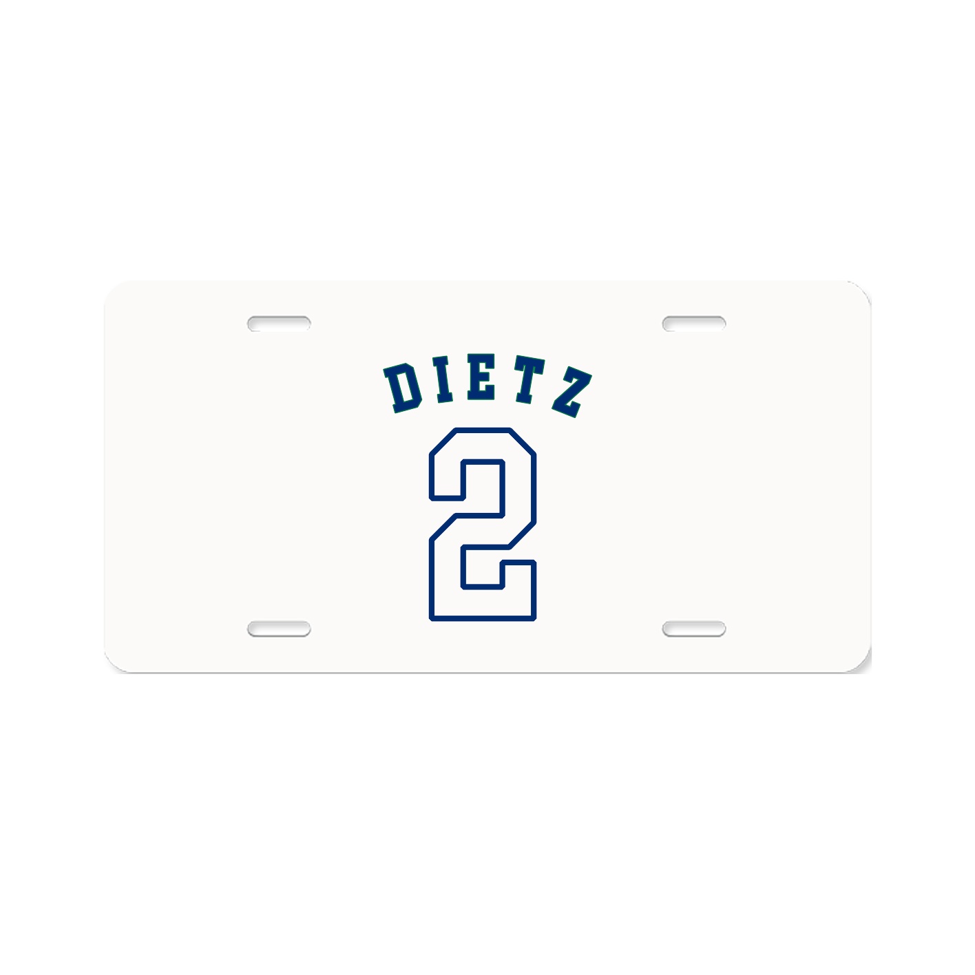 License Plate — Shirsey Arch in Classic