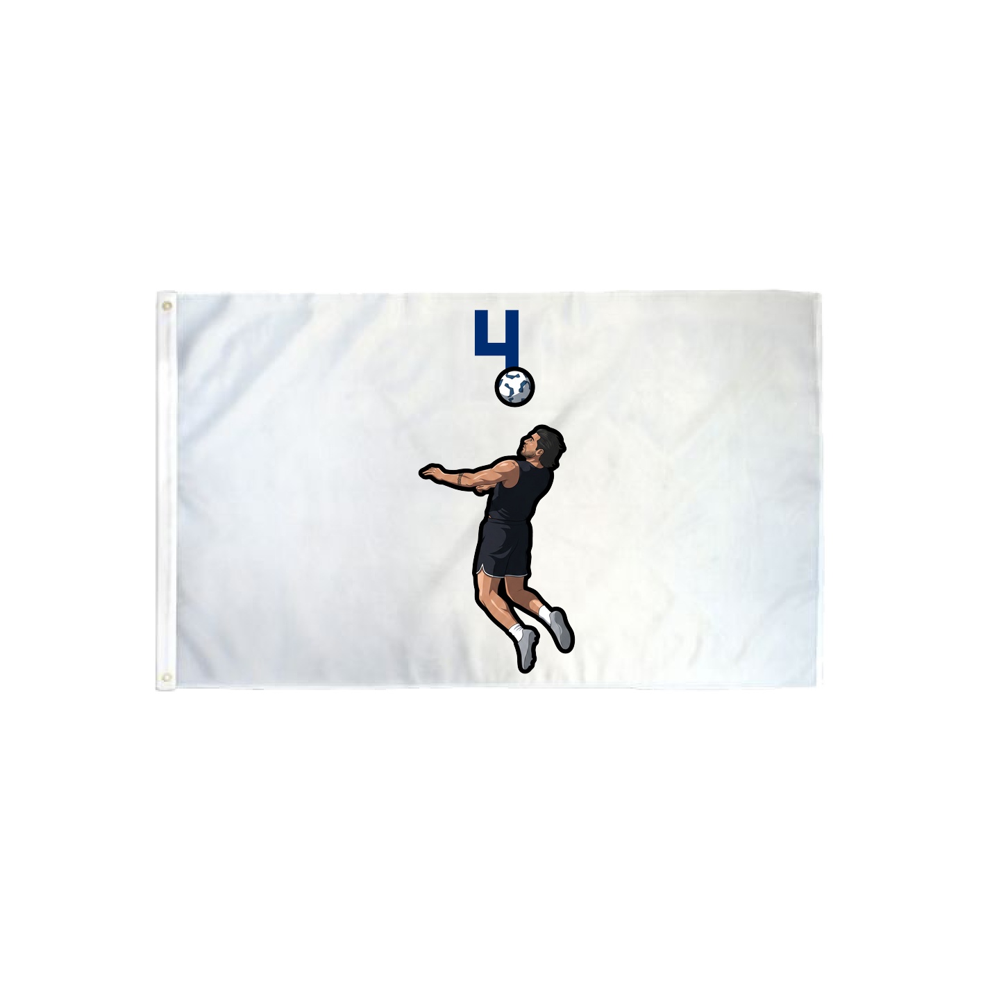 3x5 Flag — Number Top in Classic