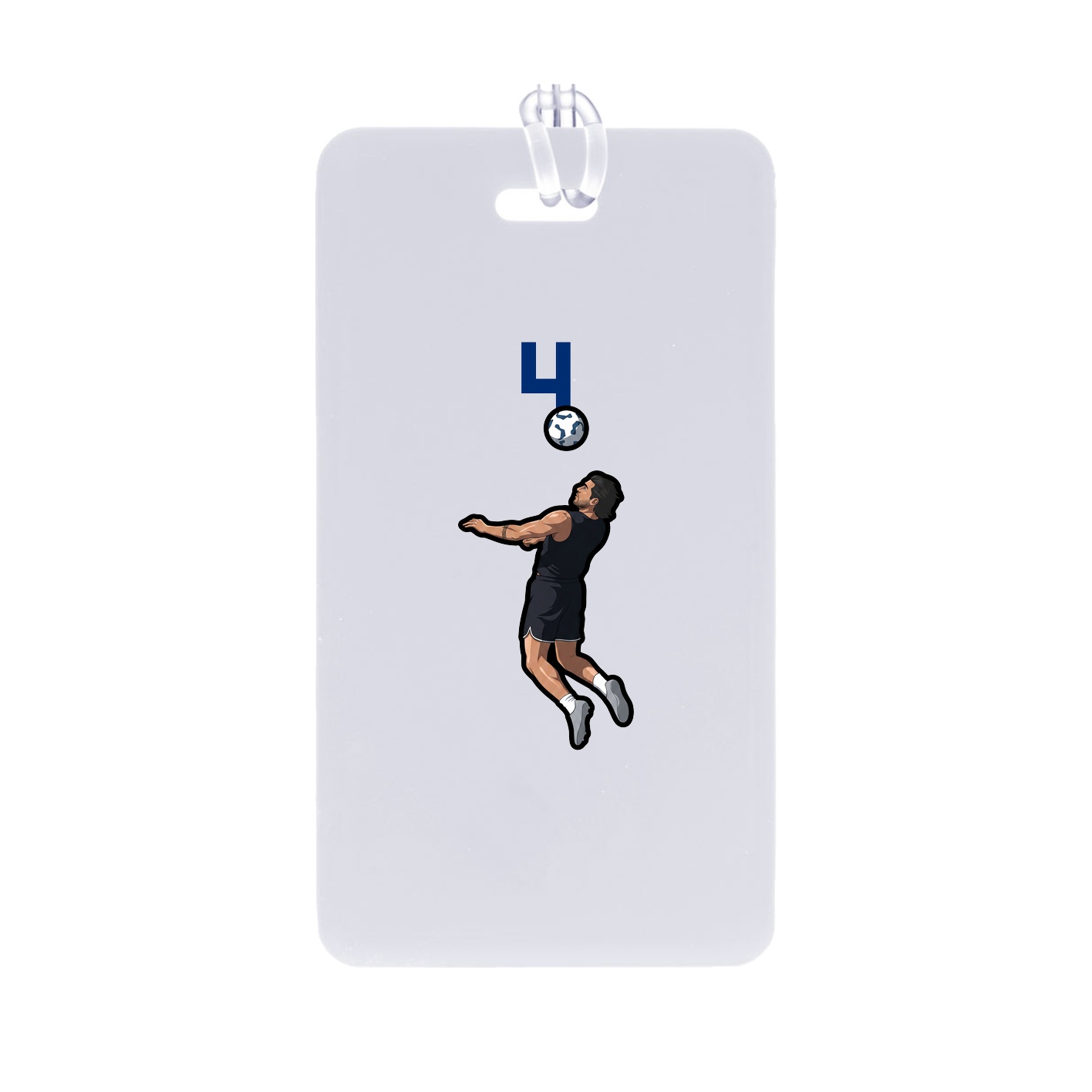 Bag Tag — Number Top in Classic