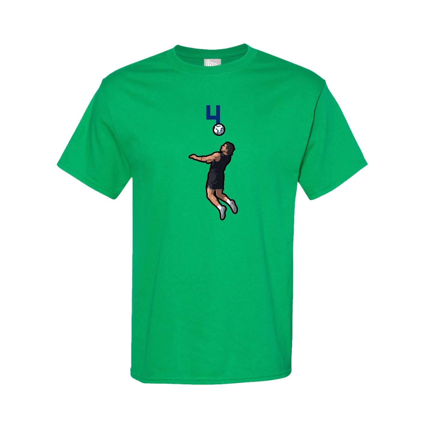Tee — Number Top in Green