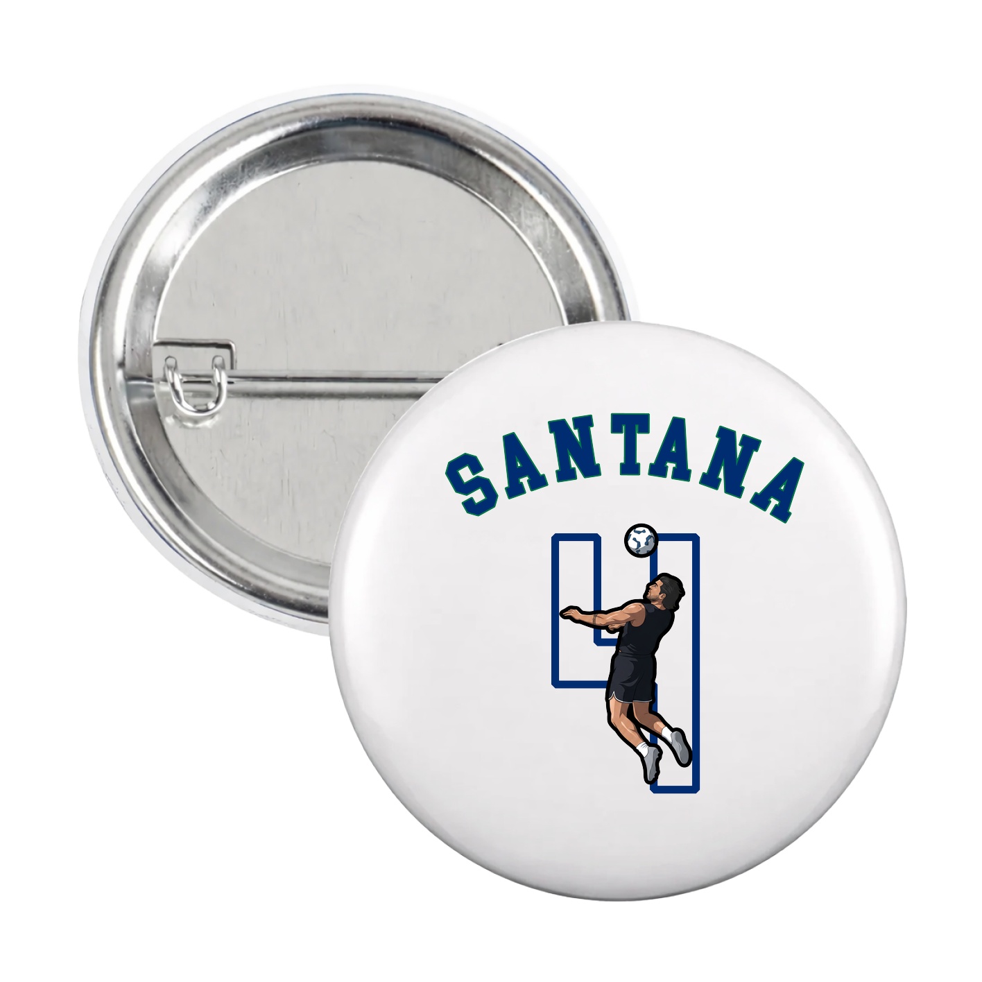 Game Day Button — Shirsey Arch in White